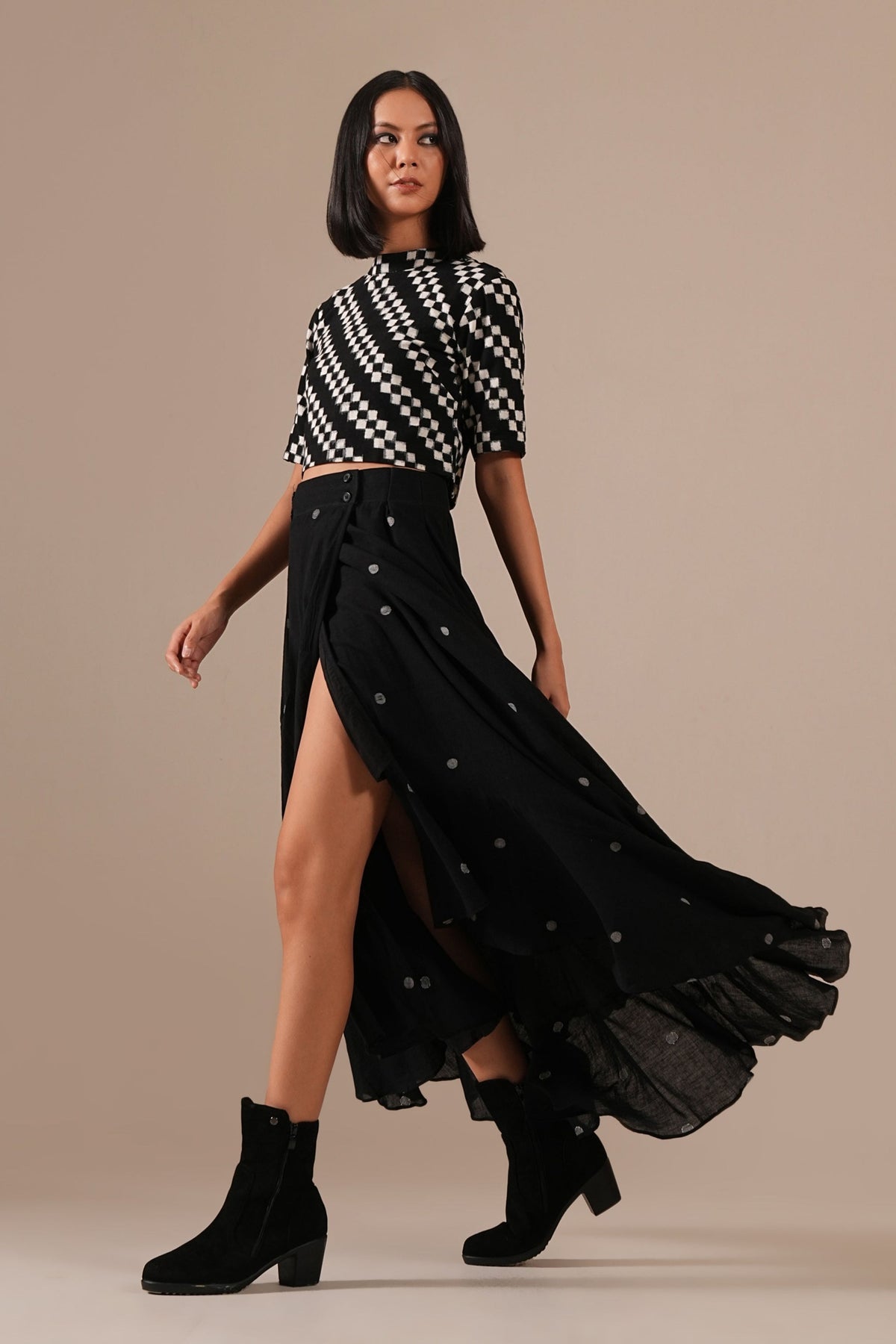 Coal Skirt Set
