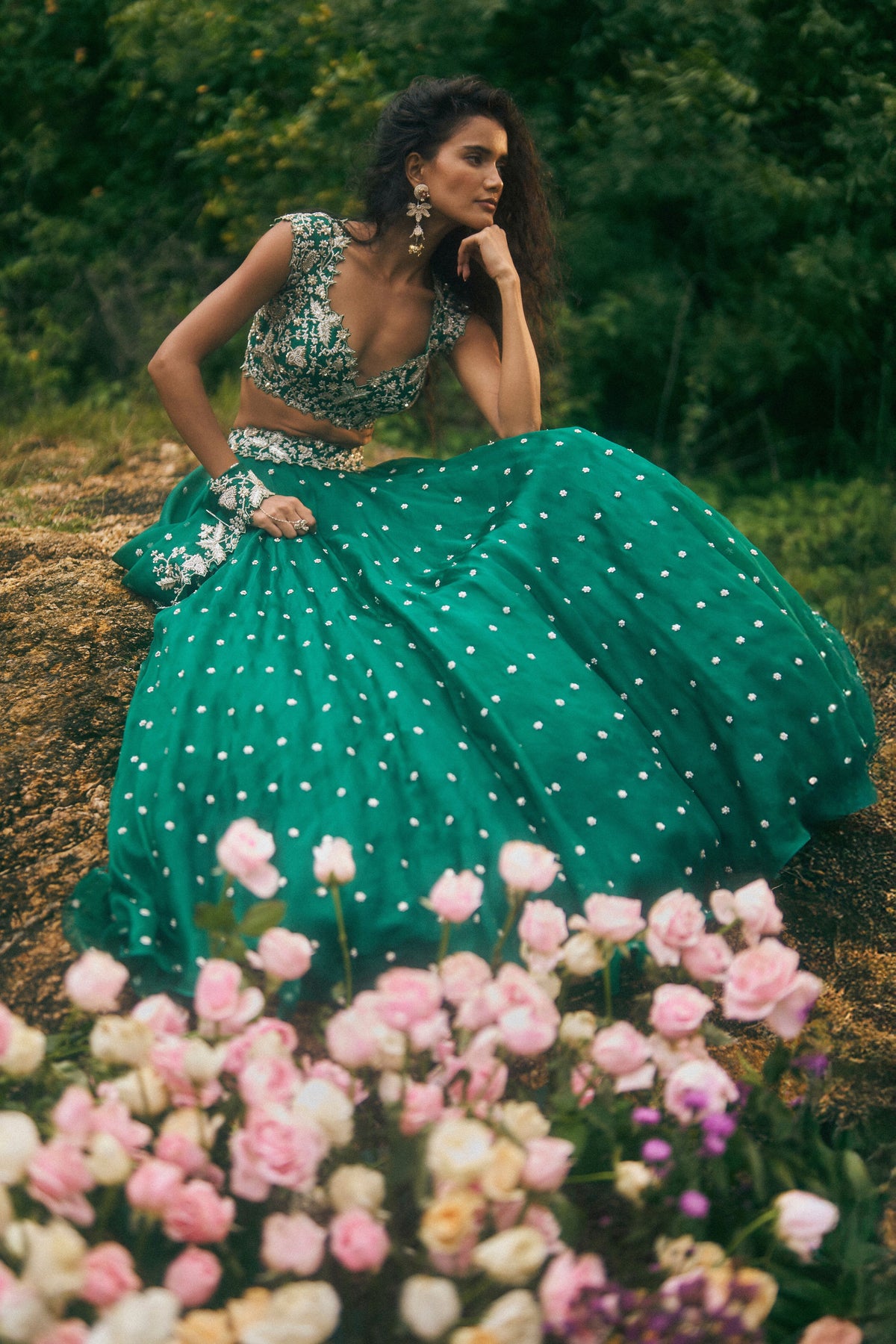 Khwabeeda Chita Pico Skirt Set