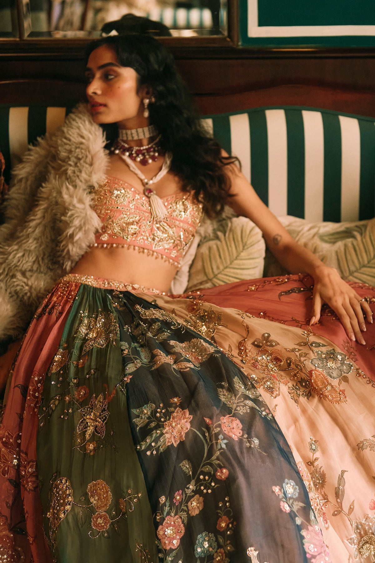 Aura Lehenga Set