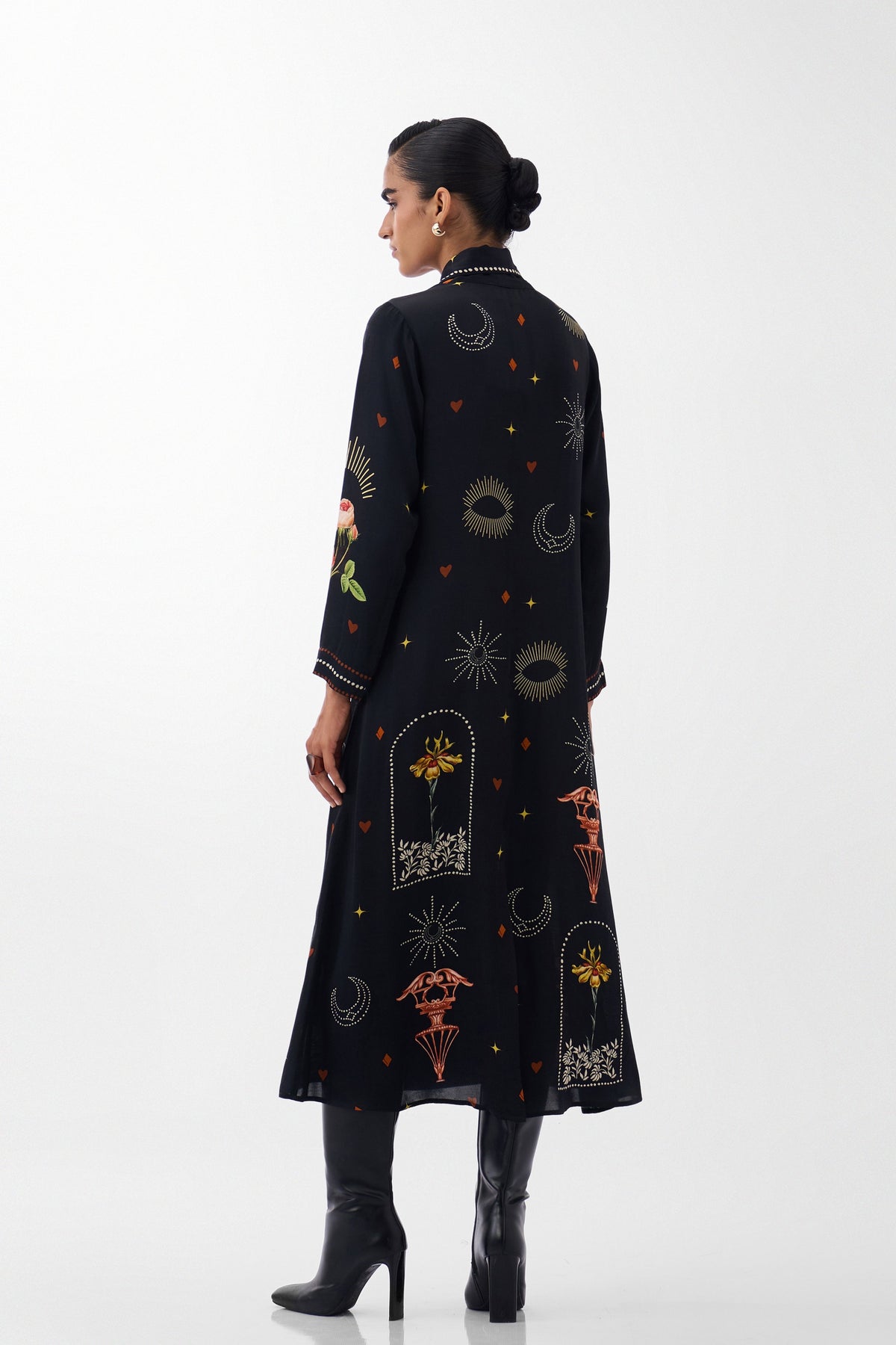 Willow Maxi Postcards Petals Blazer Dress