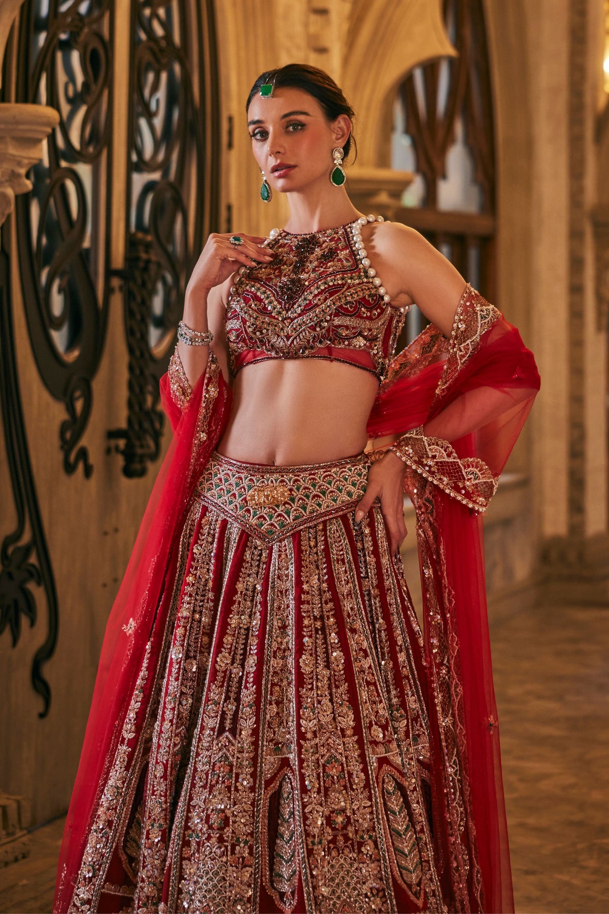 Siam-E-Shaahi Lehenga Set