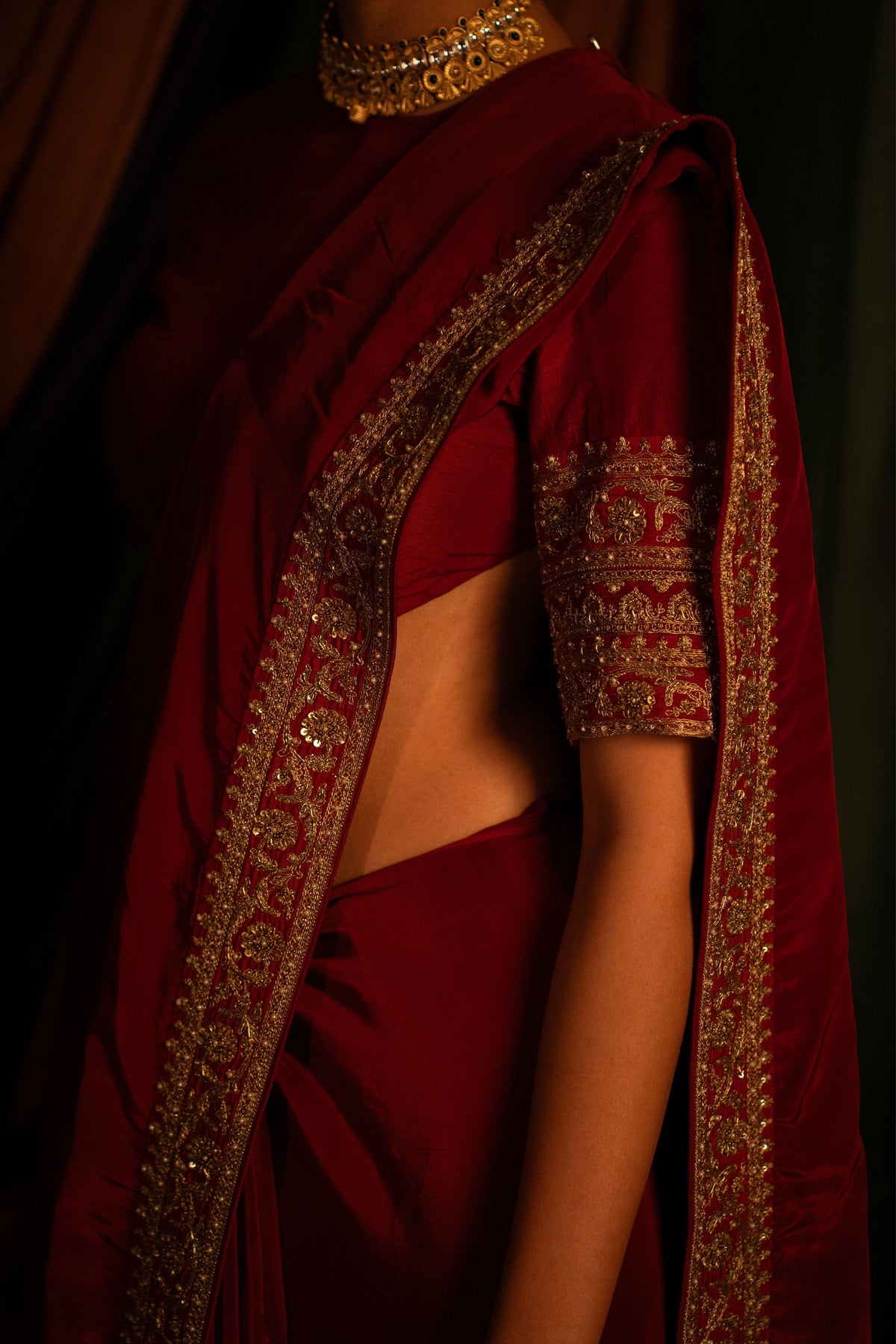 Swarn Parinay Saree Set