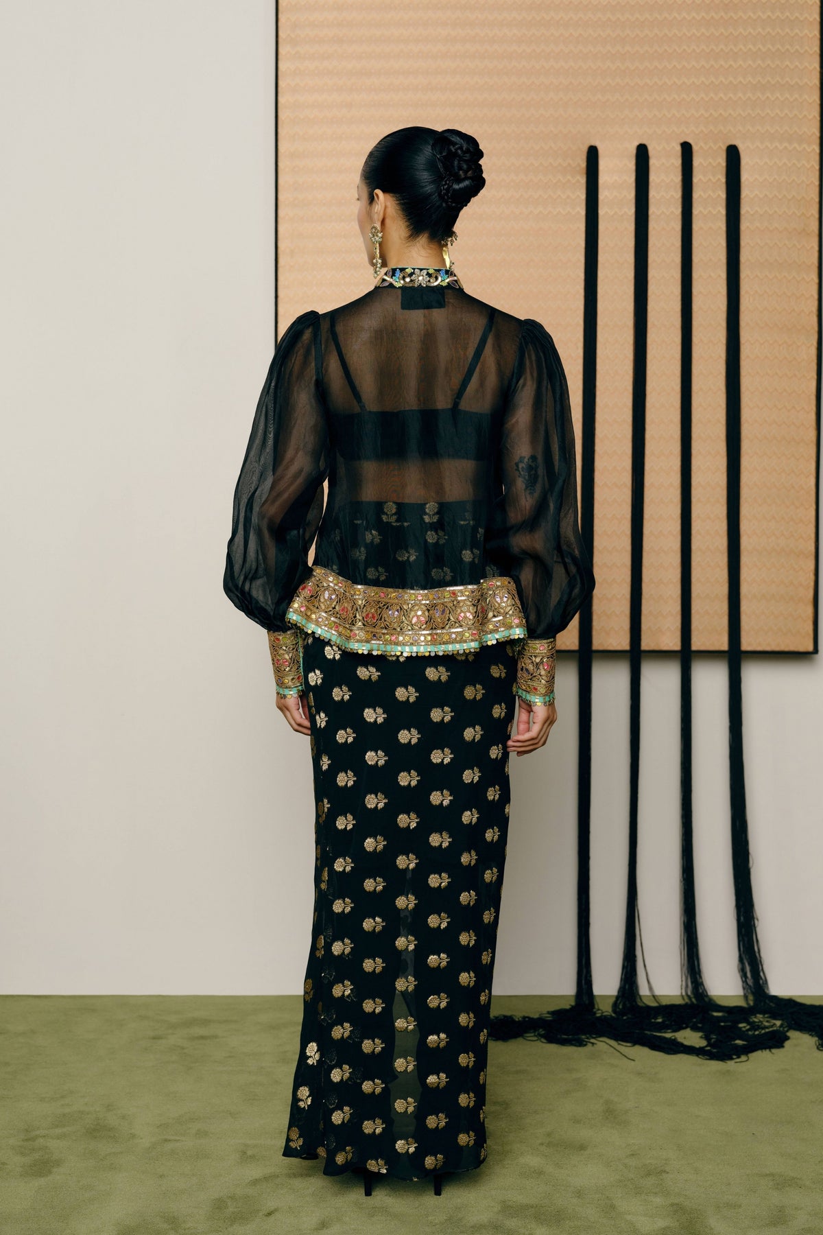 Shikha Shirt Skirt Set