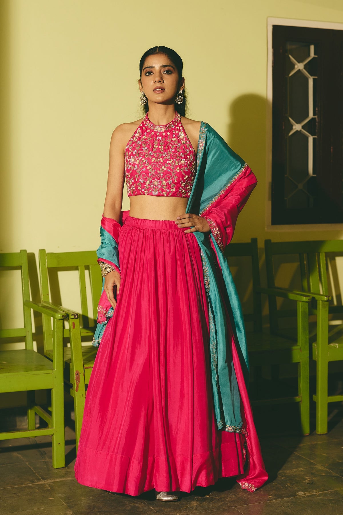Mehergul Abroo Lehenga and Blouse