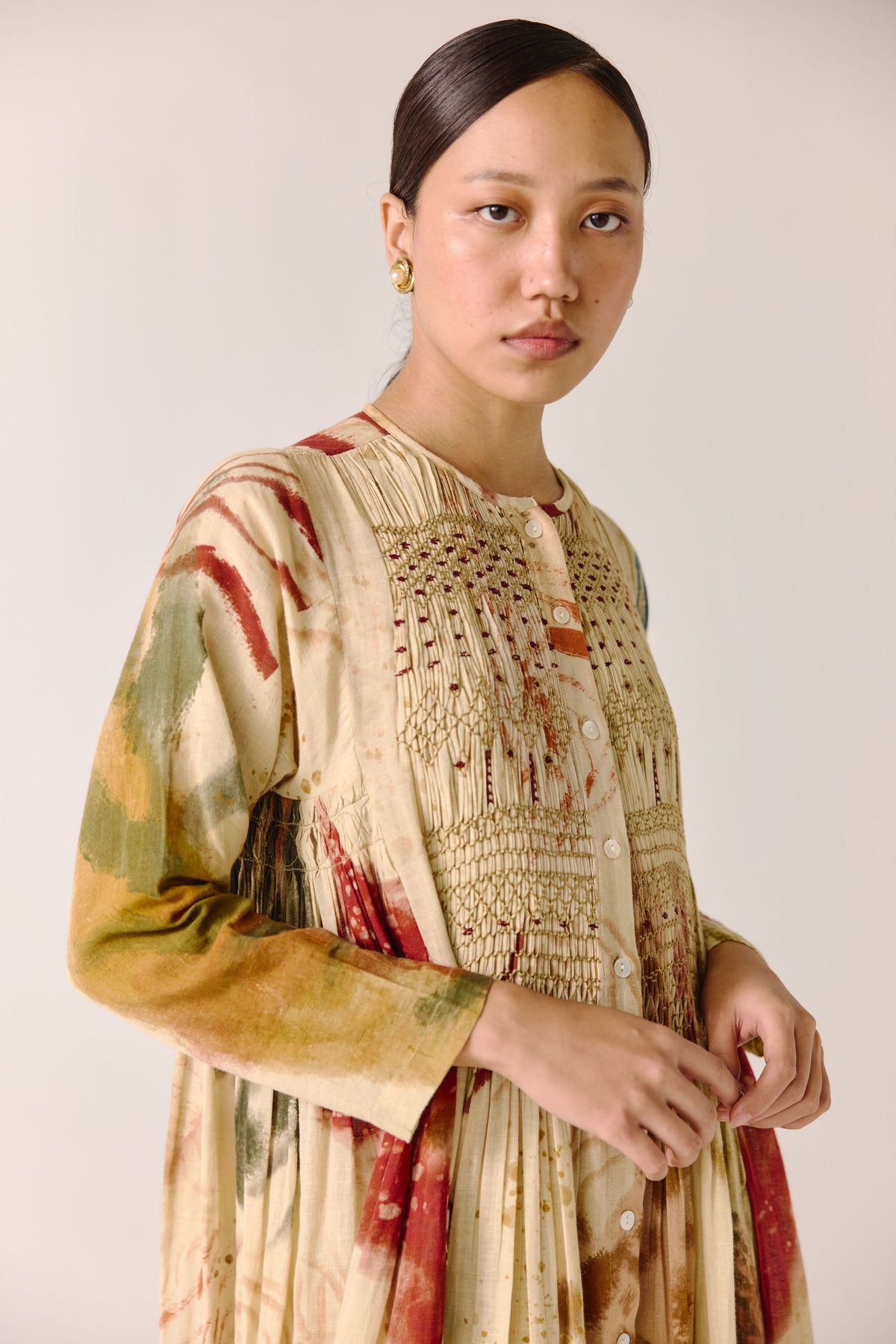 Abstract Frida Dress