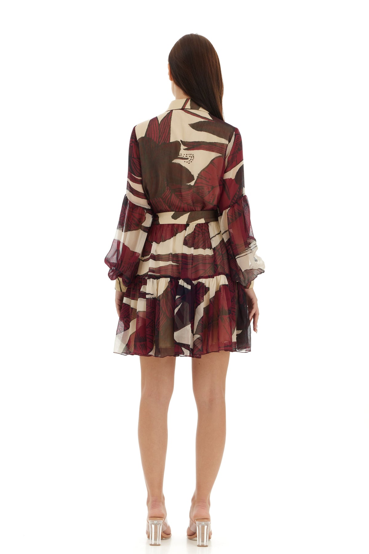 Off White and Brown Top