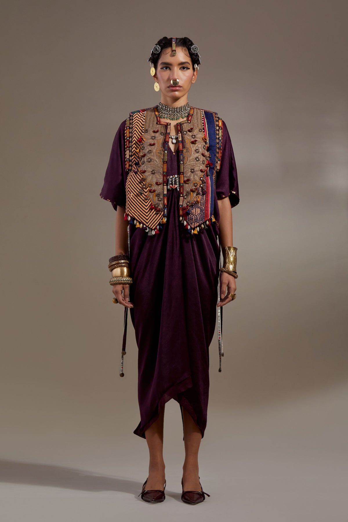 Jamuni Zuri Gilet Set