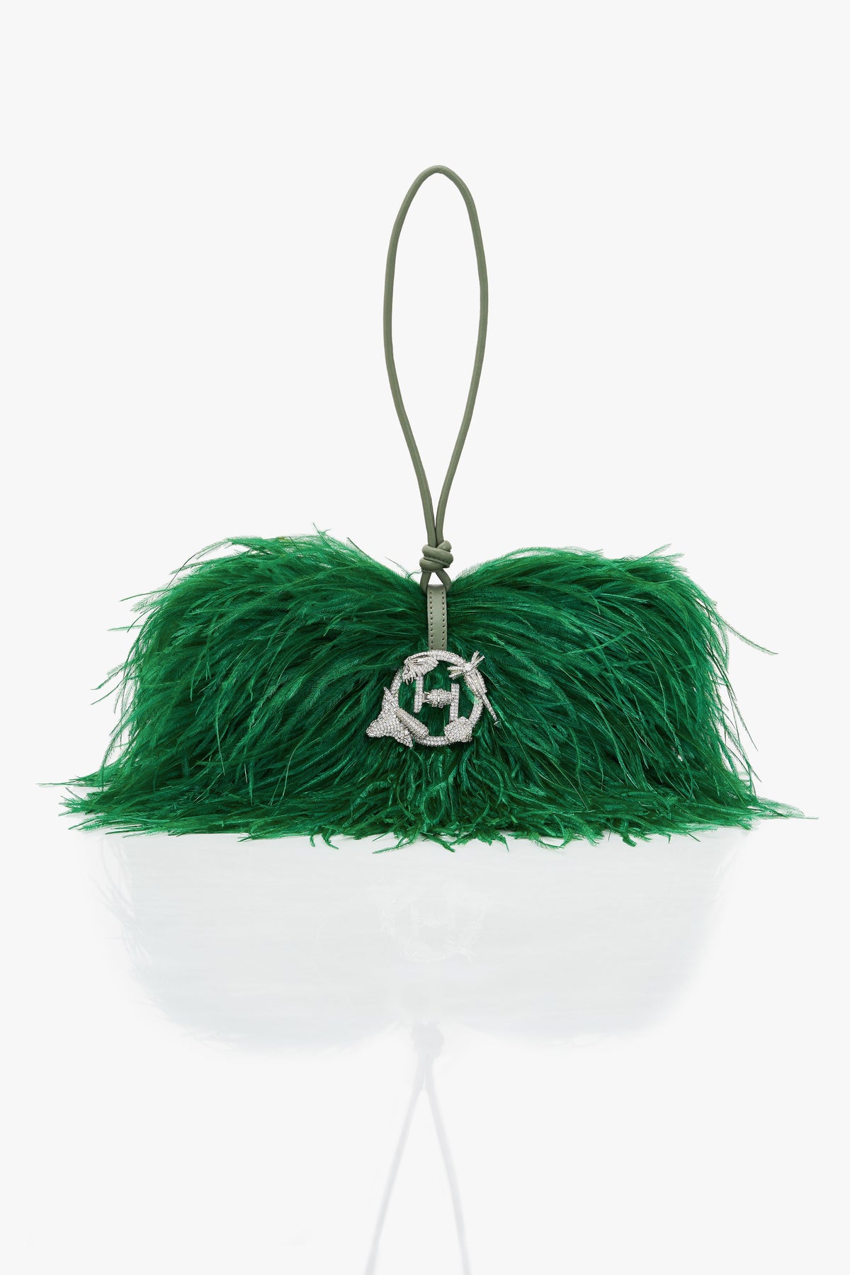 The Scarlet Amazon Green Midi Bag