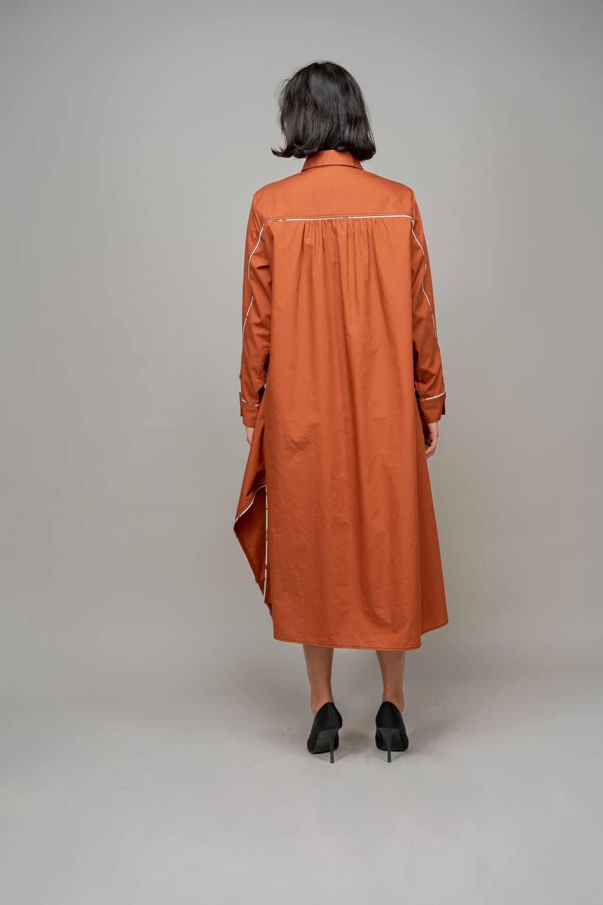 Berg Asymmetrical Shirt Dress