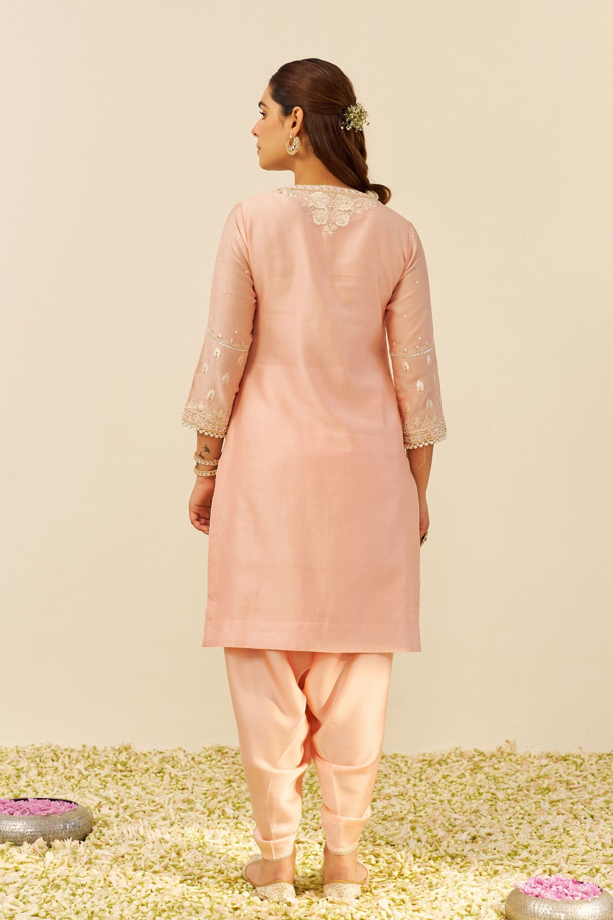 Zahra Rose Kurta Set