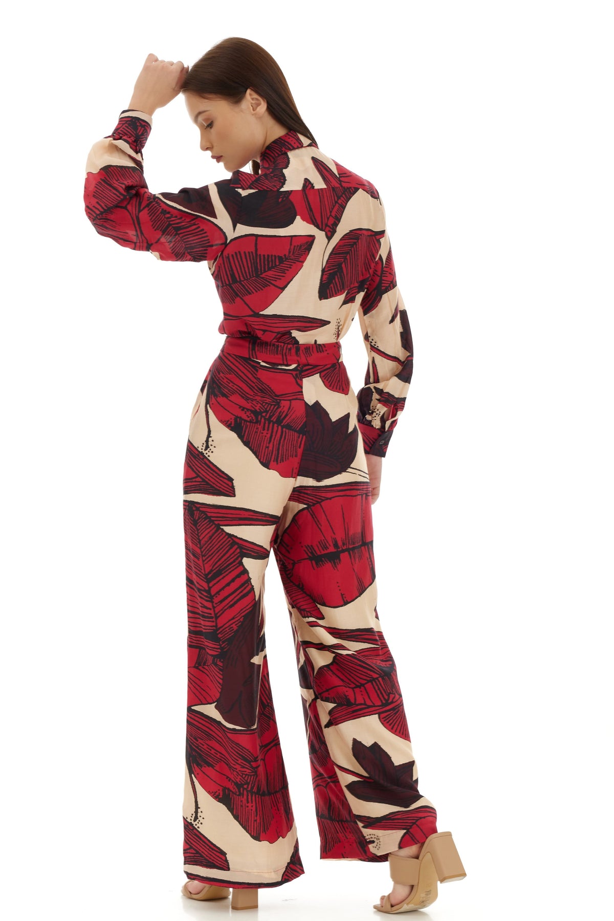 Red and Brown Bow Shirt