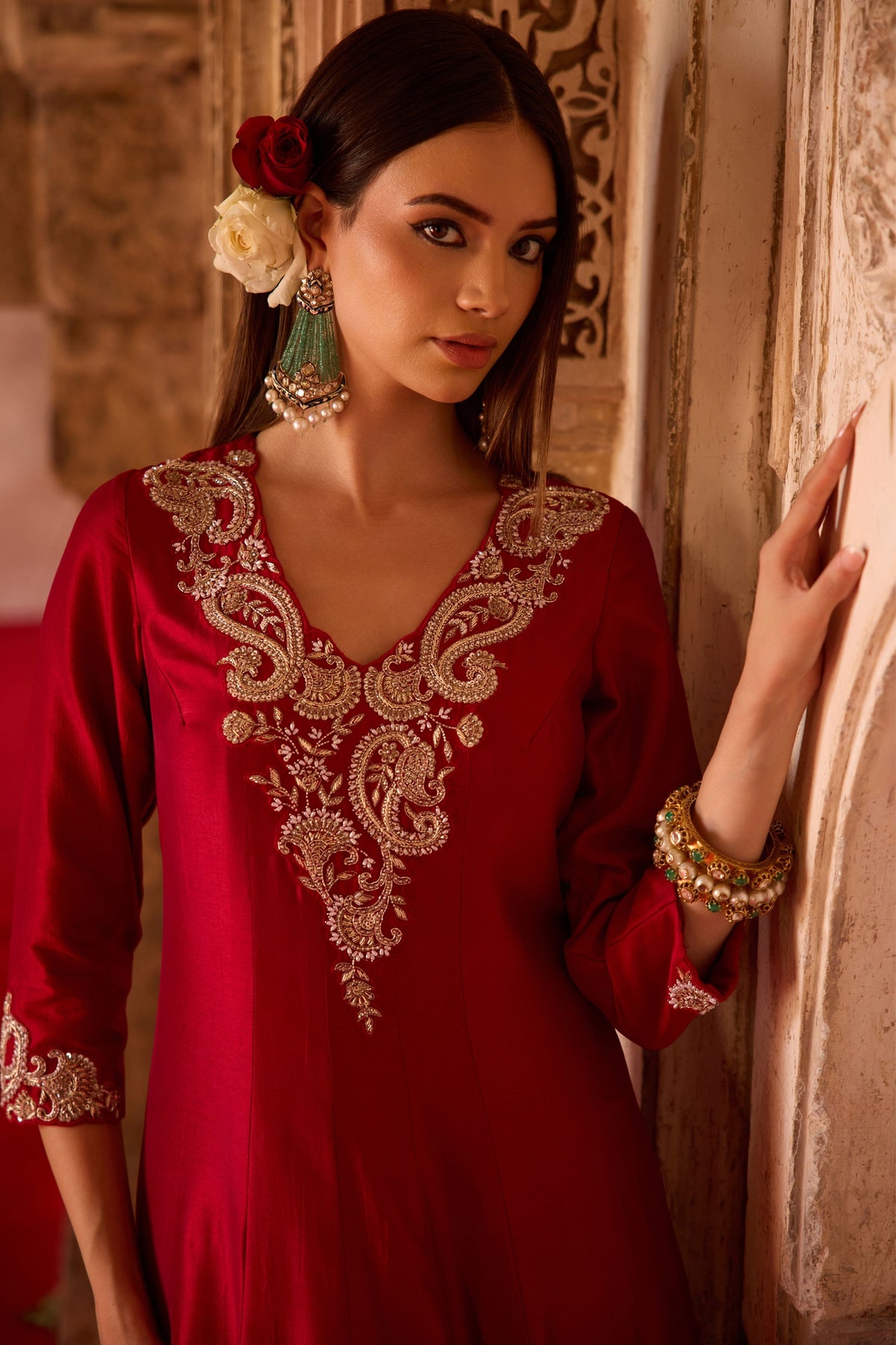 Tivisha Anarkali Set
