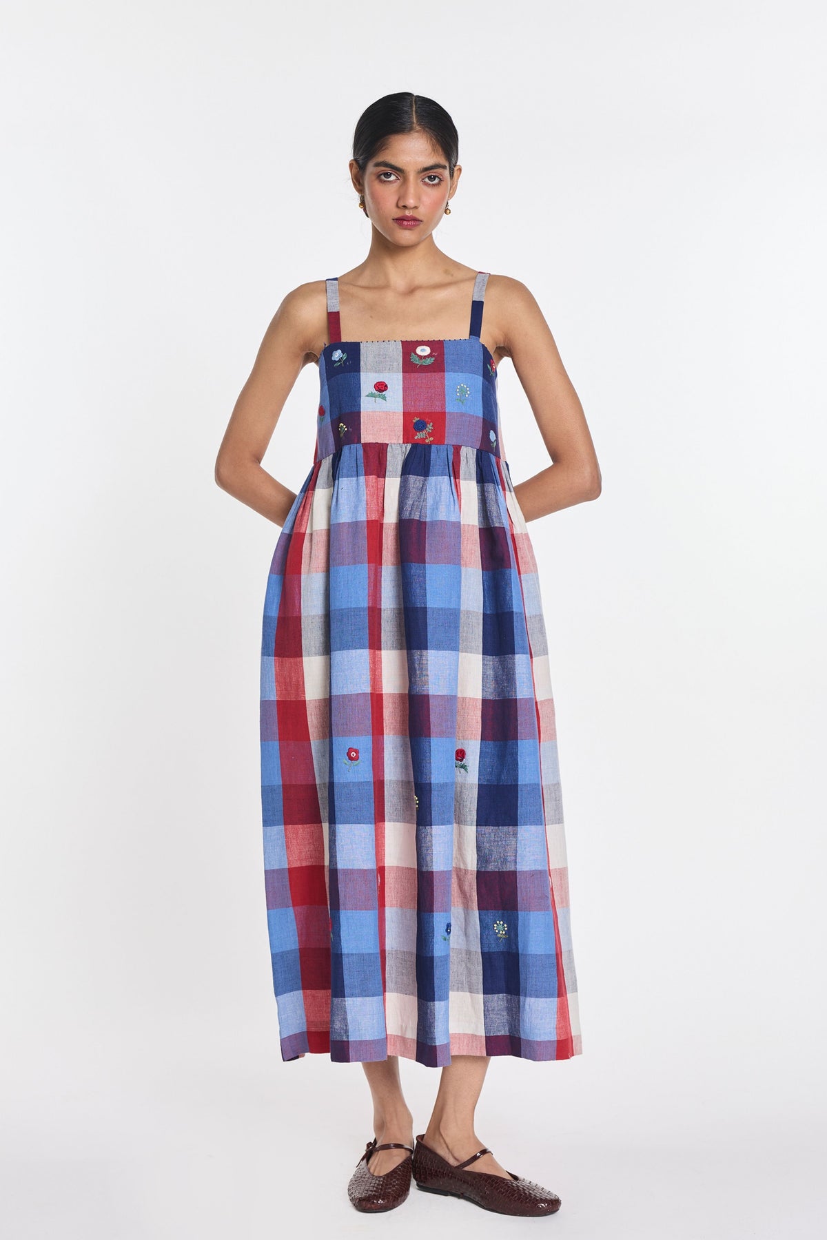 Asphodel Multicheck Dress
