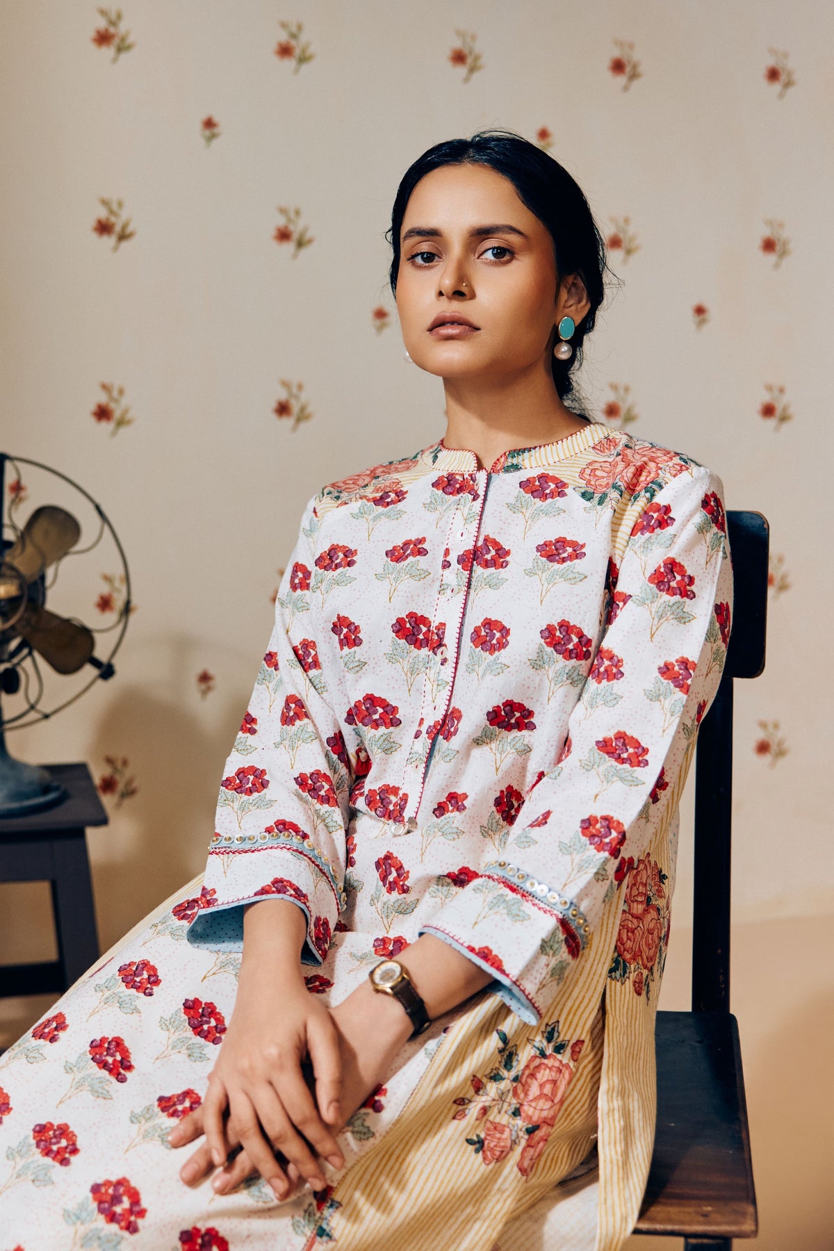 Handwoven Khadi Kurta Set