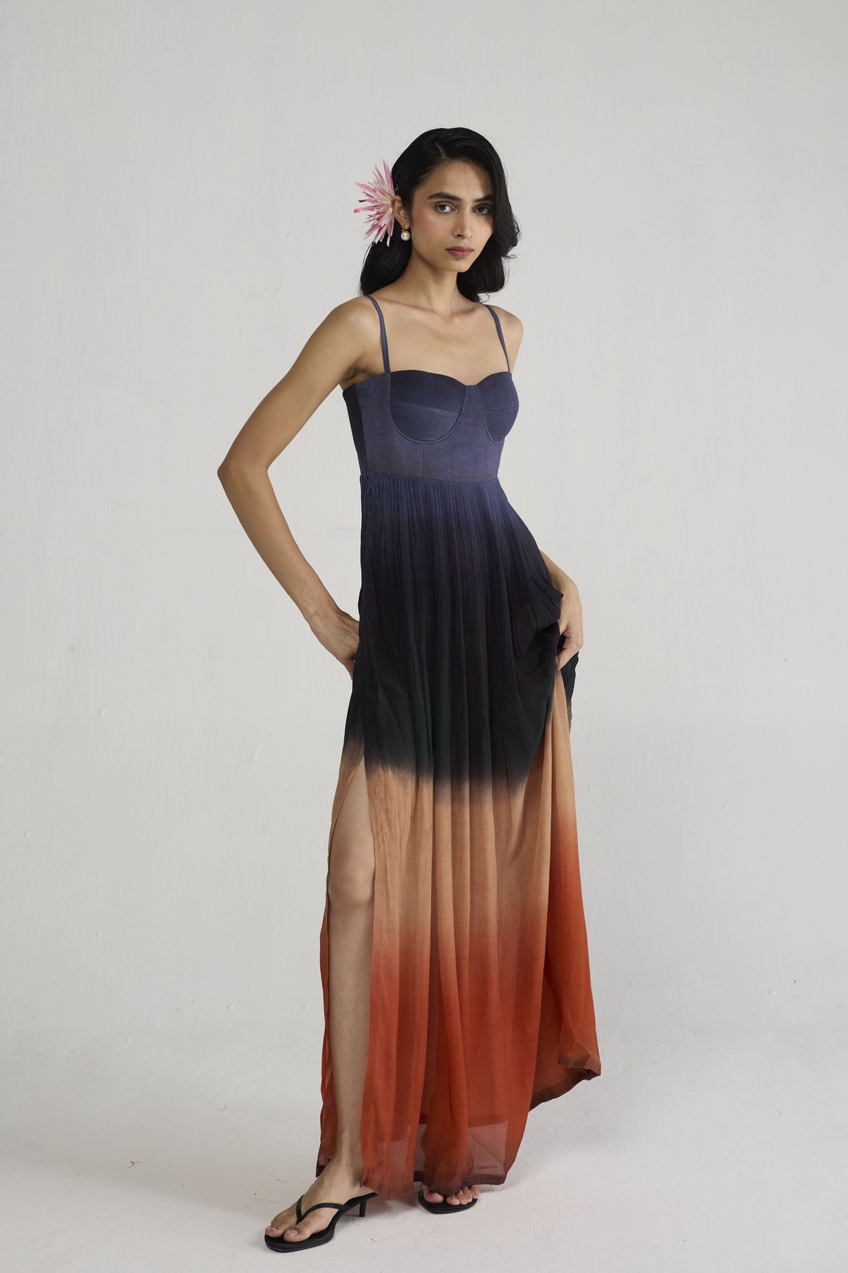 Ume Crepe Bralette Dress