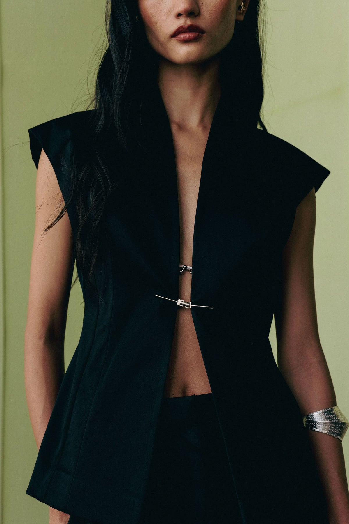 Process Black Reversible Vest