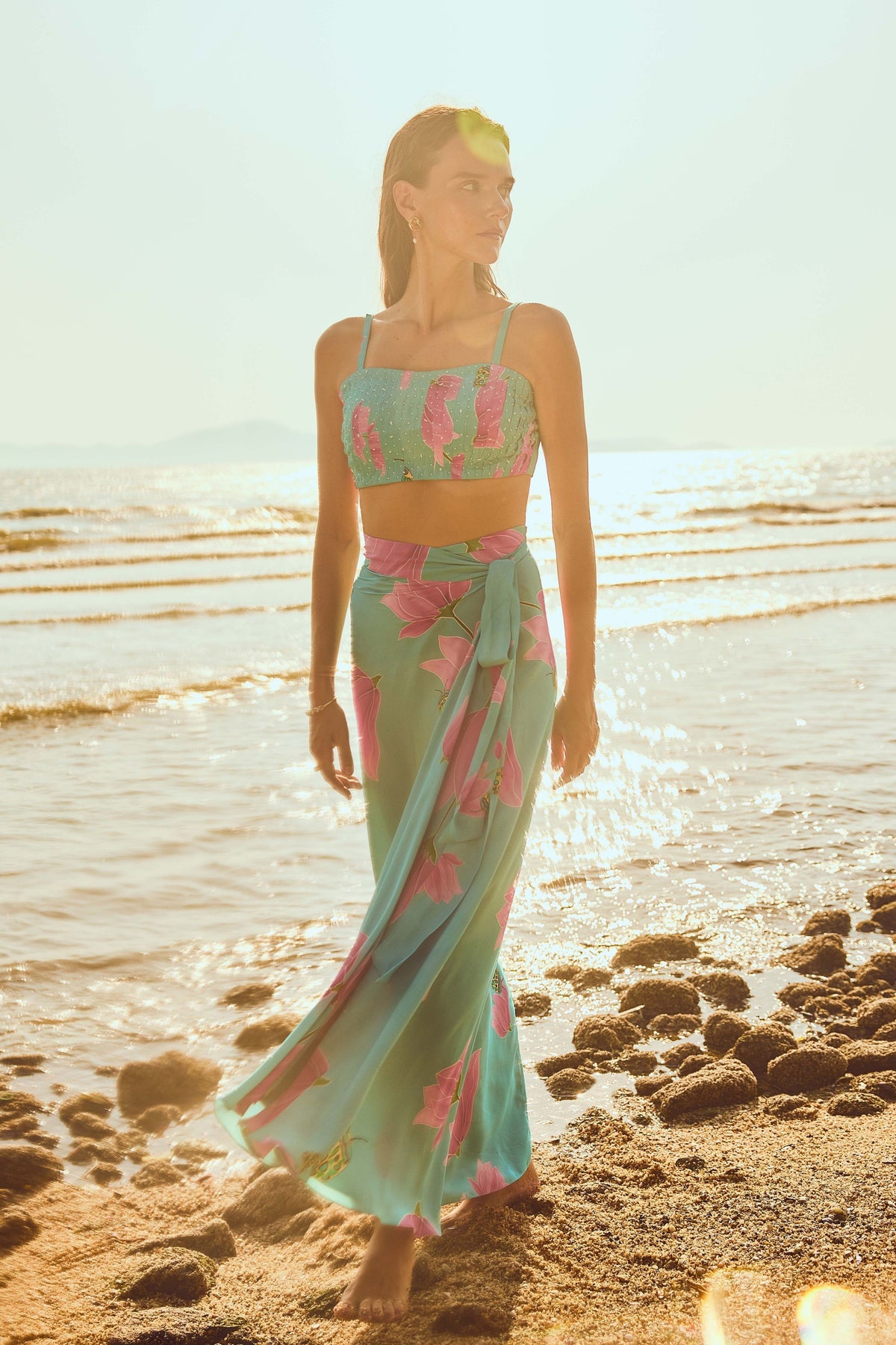 Tropique Bustier With Skirt