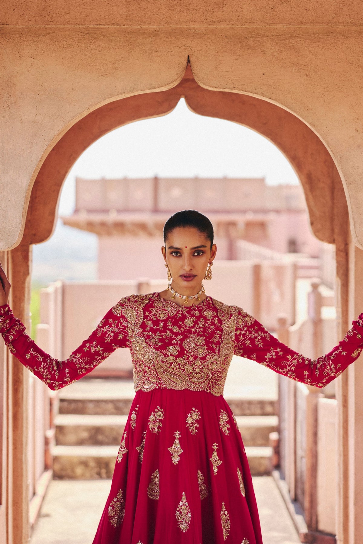 Rudraniya Anarkali Set
