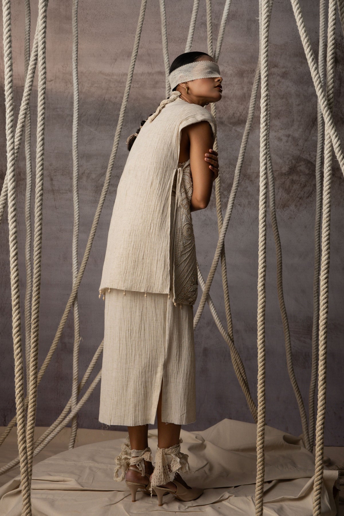Ivory Embroidered Jacket
