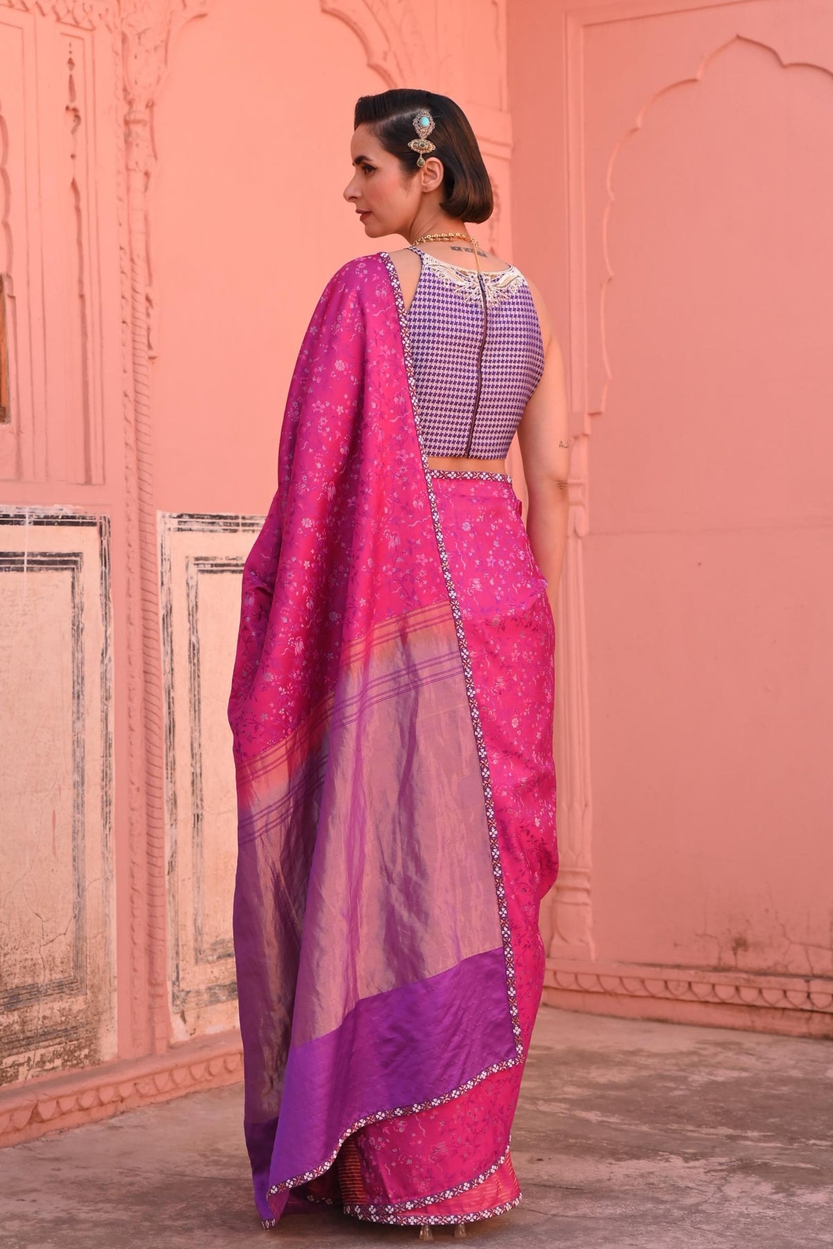 Jameela Tanchoi Handloom Sari