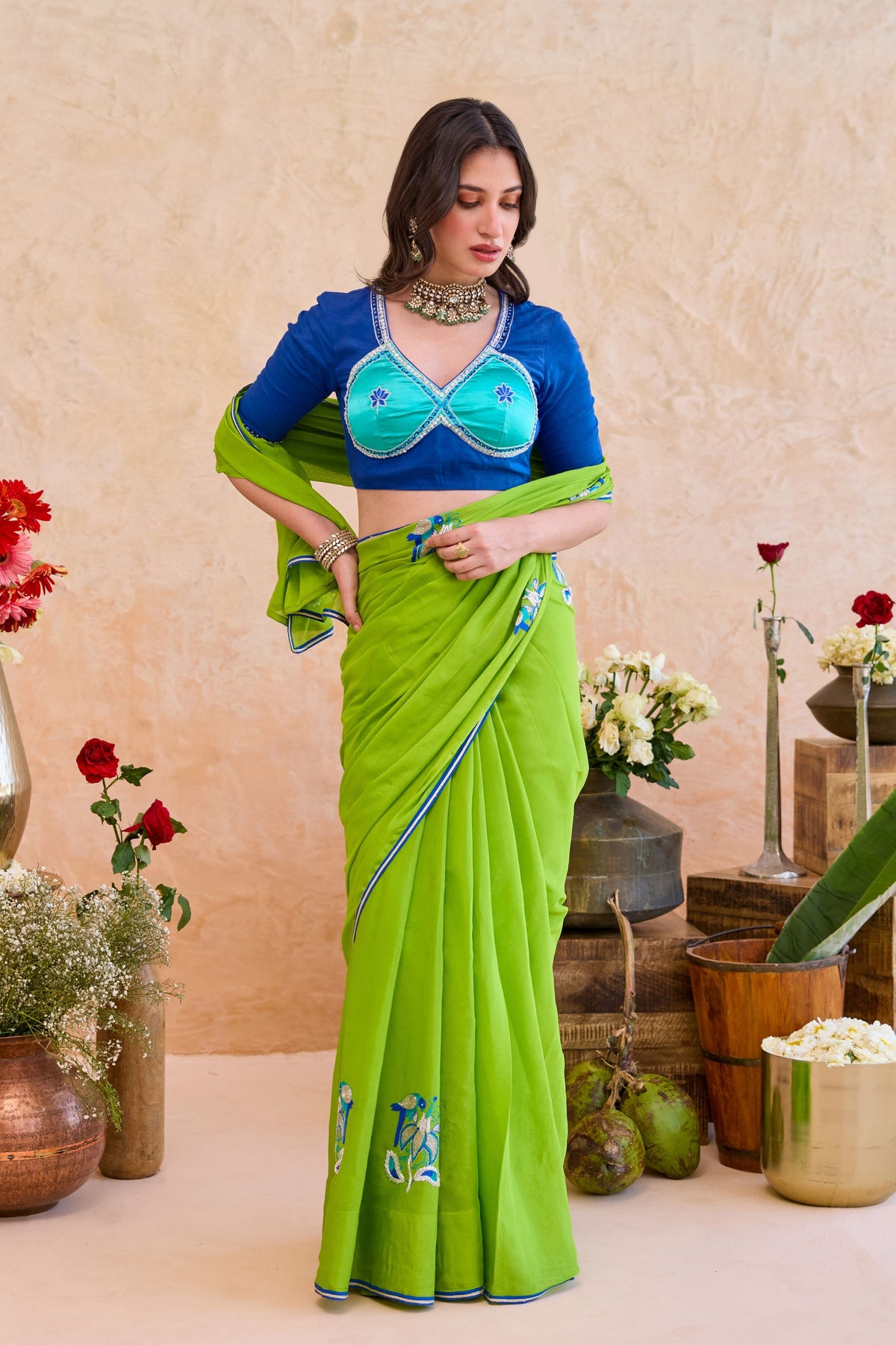 Parijata Saree Set