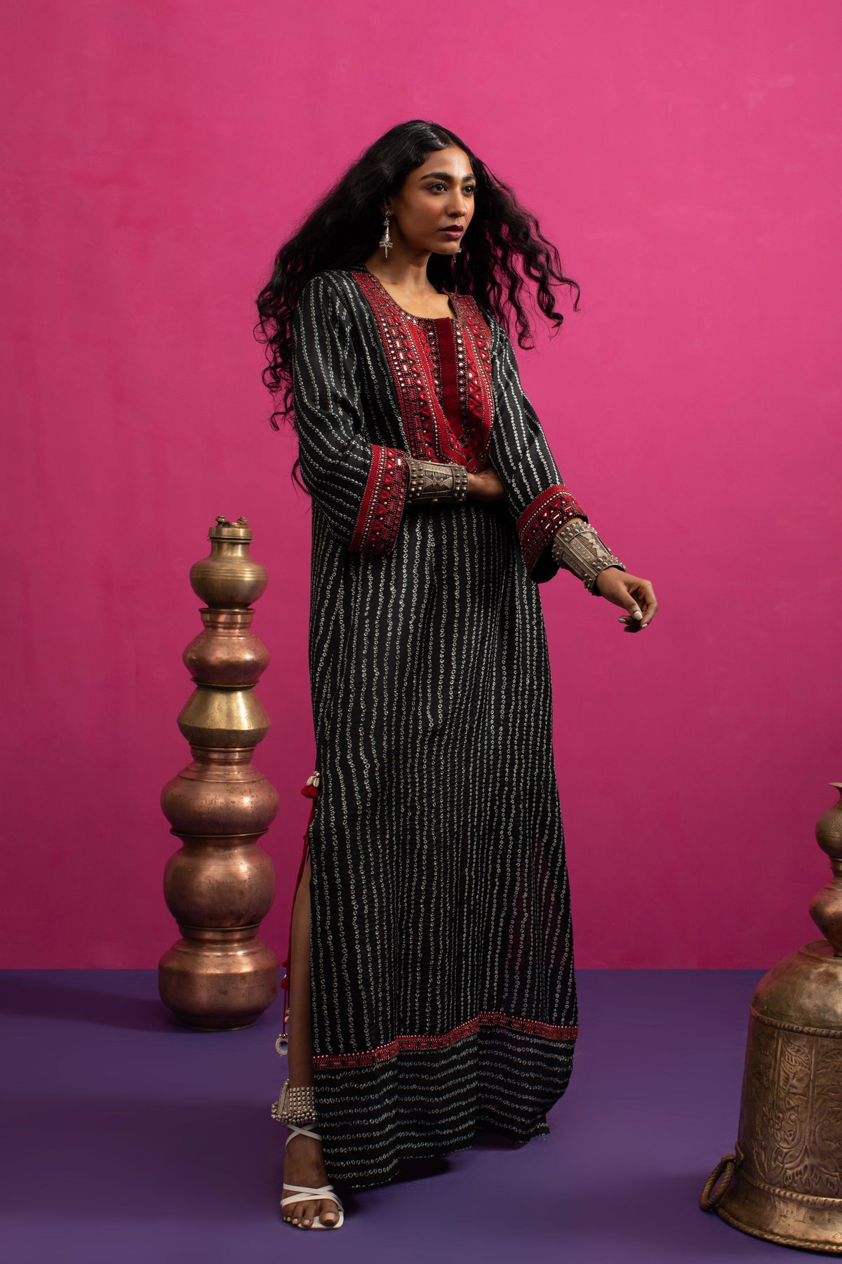 Bandhani Magic Kaftan
