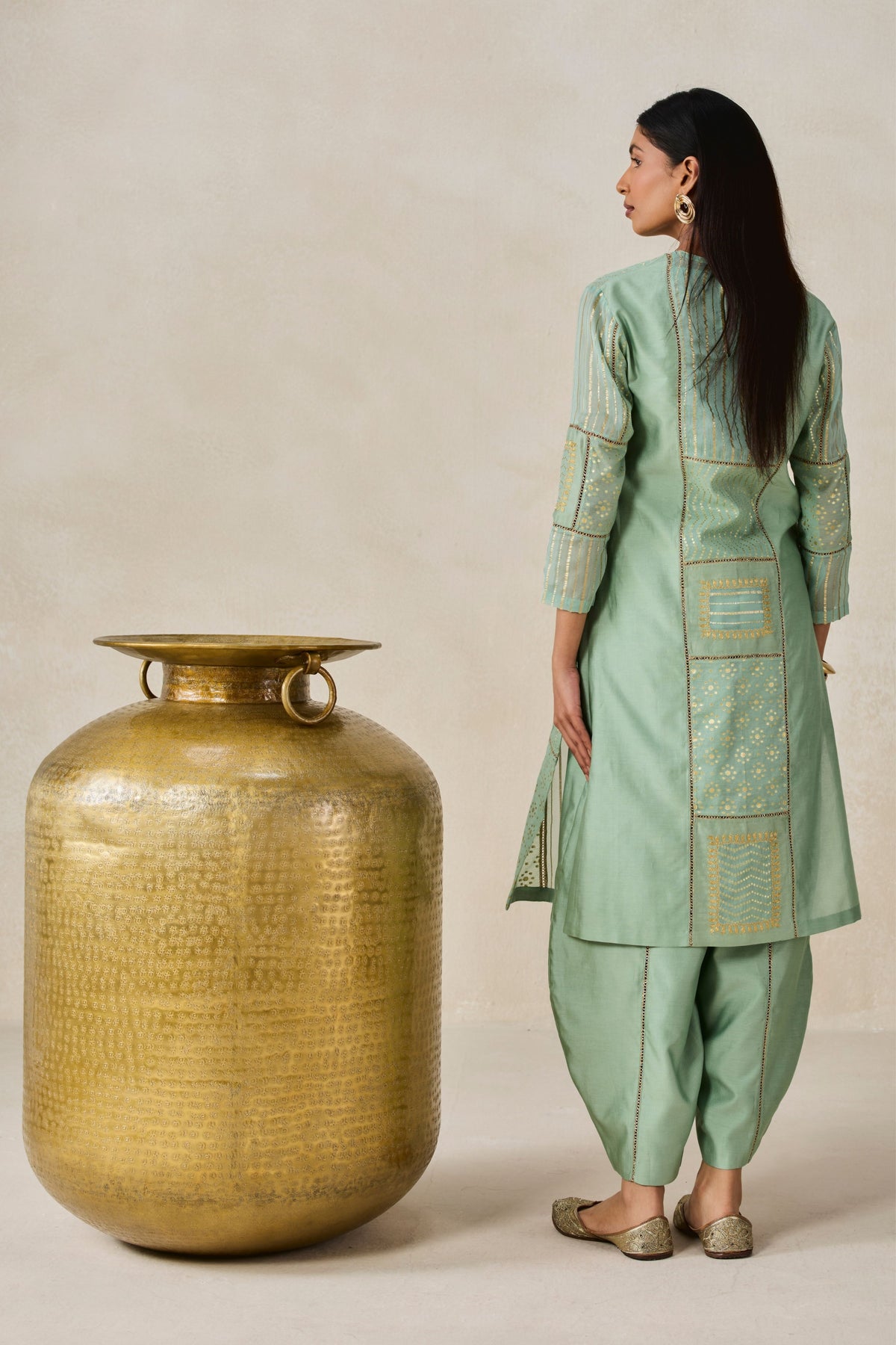 Patch Work Kurta With Salwar