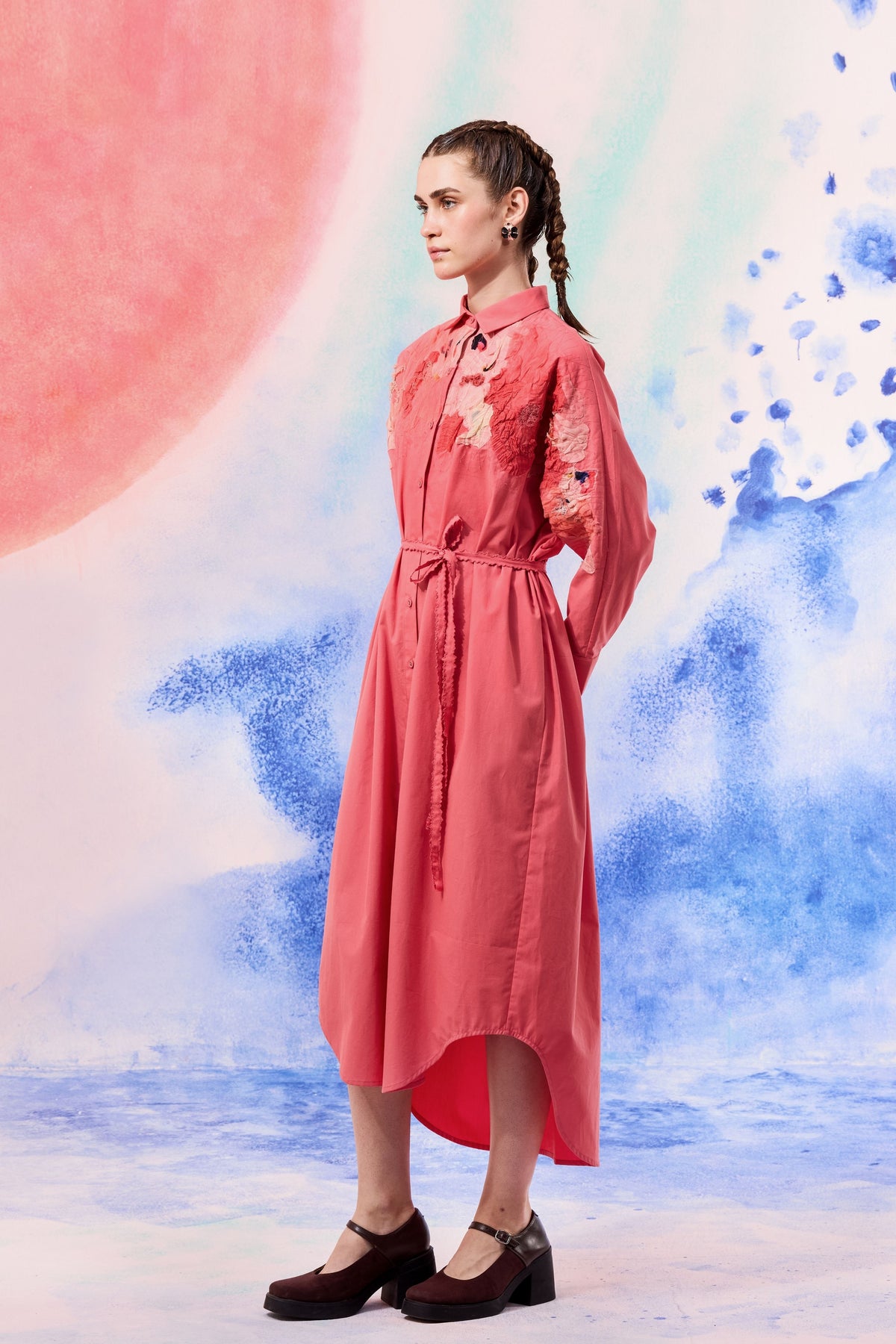 Lichen Shirt Dress
