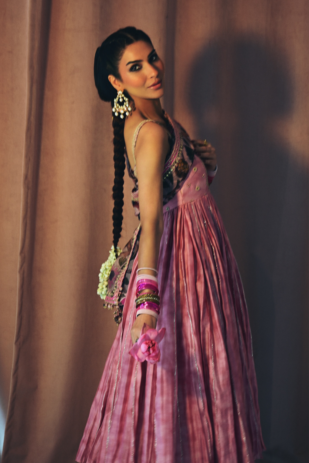 Kiran Malik In Ghoomer Anarkali Set