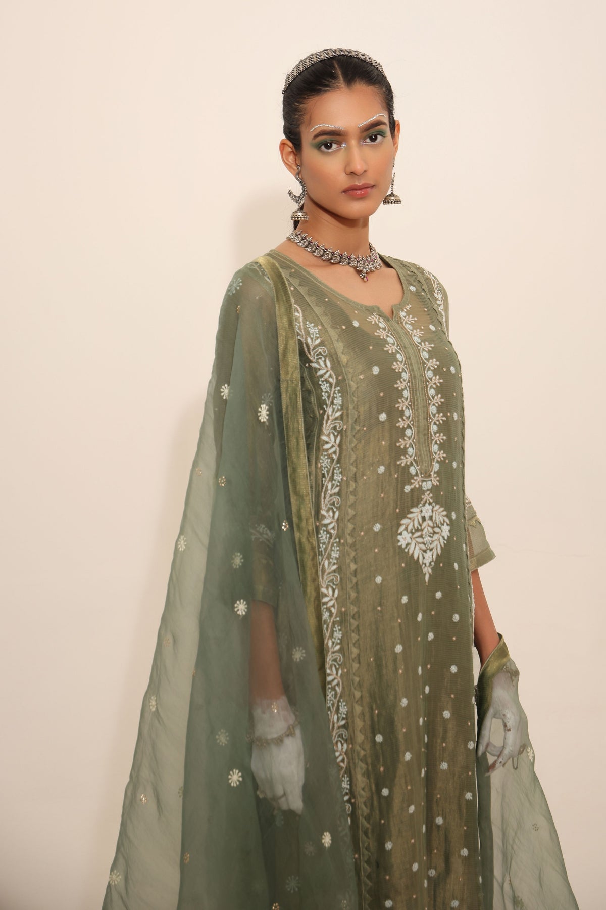 Emerald Straight Suit Set