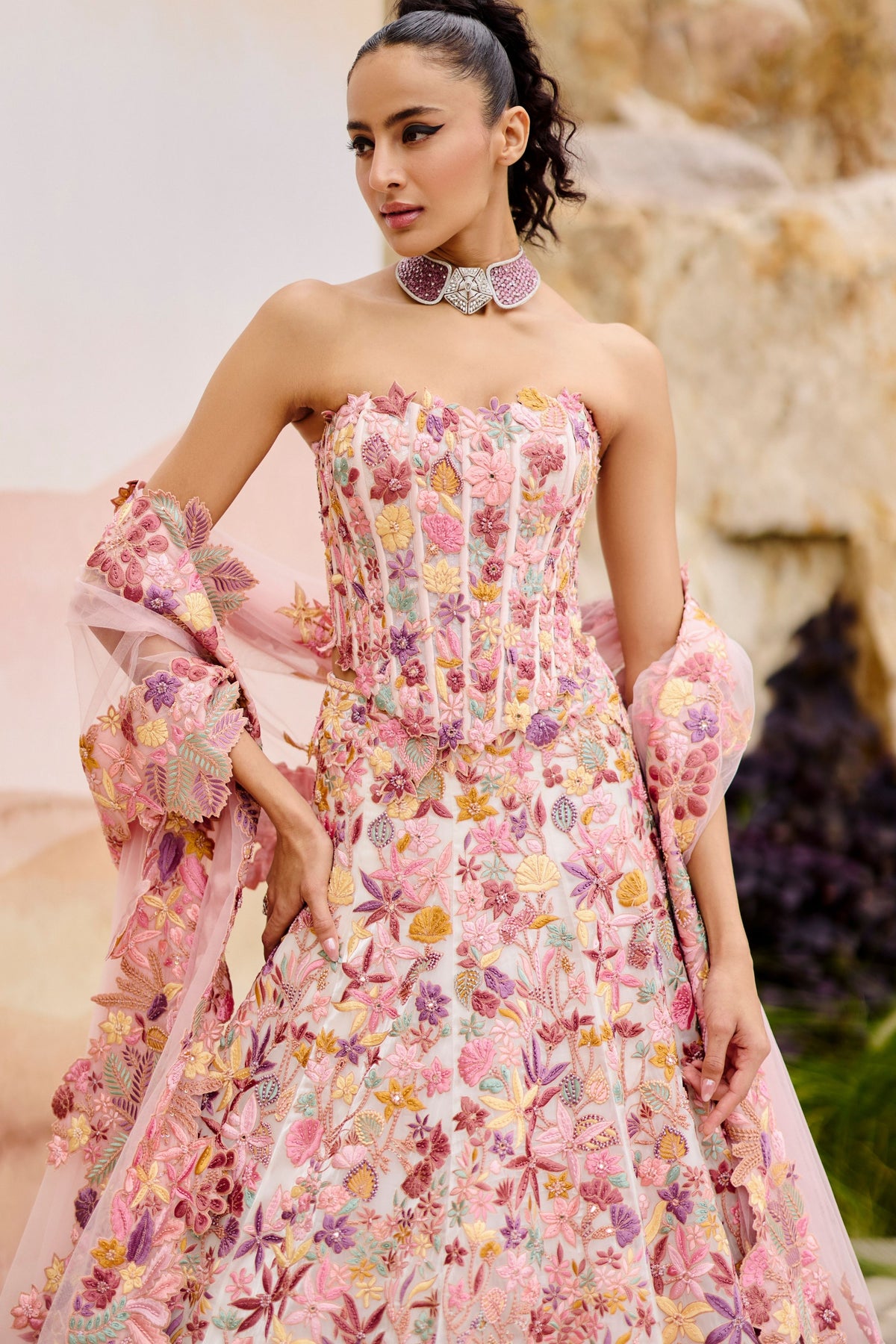 Edel Lehenga Set