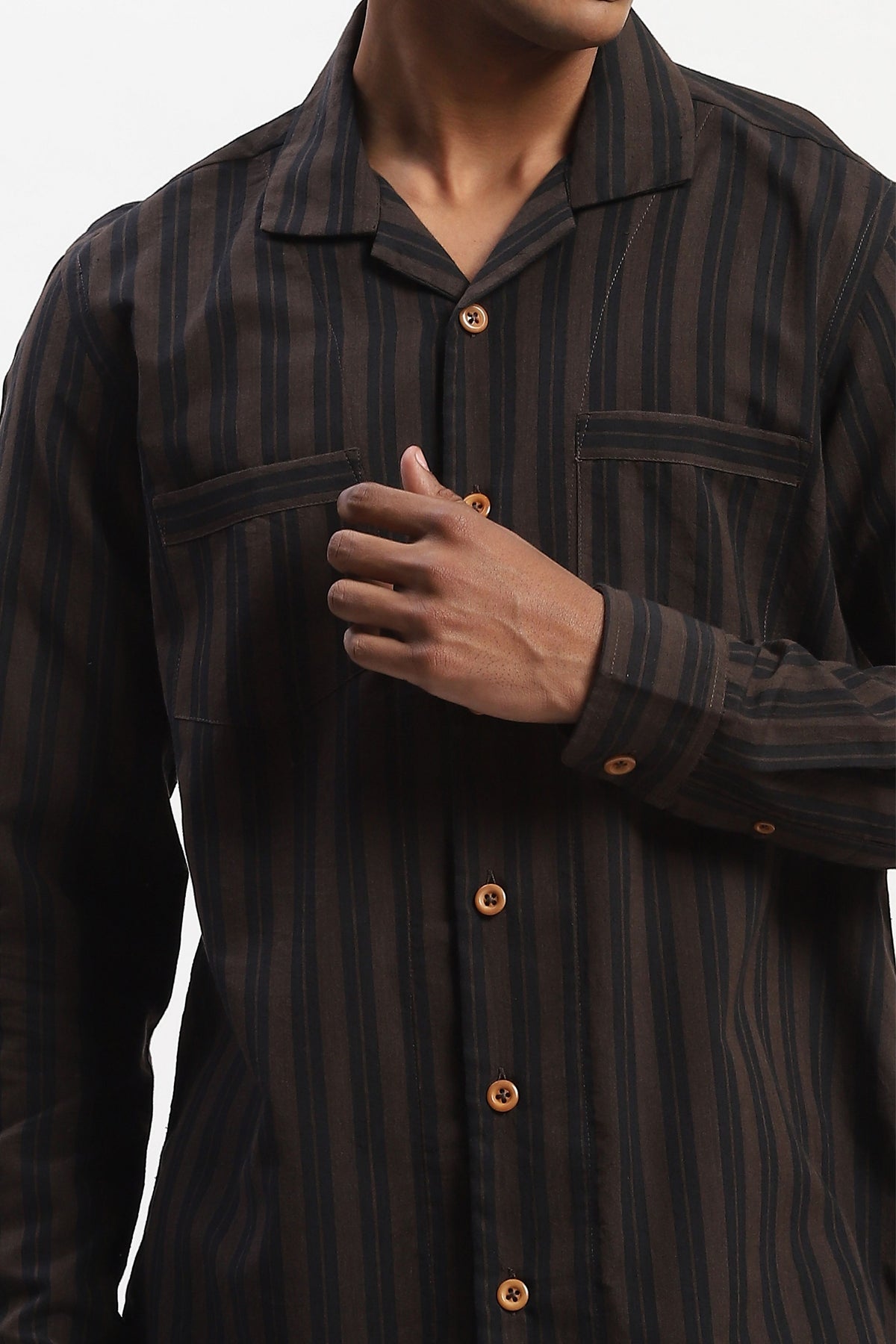 Multi Engineered Dual Woven Shirt