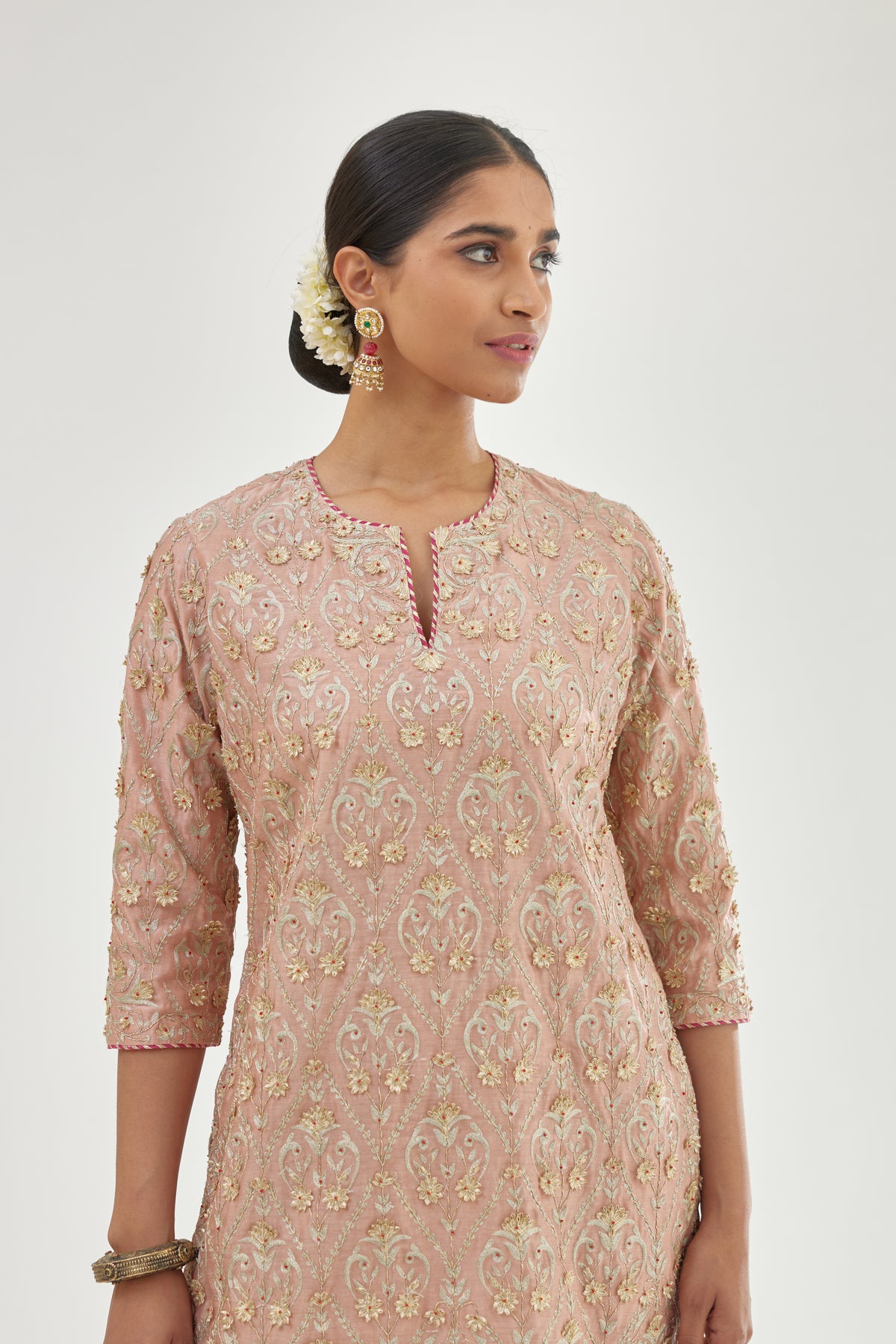 Pink Sharara Set