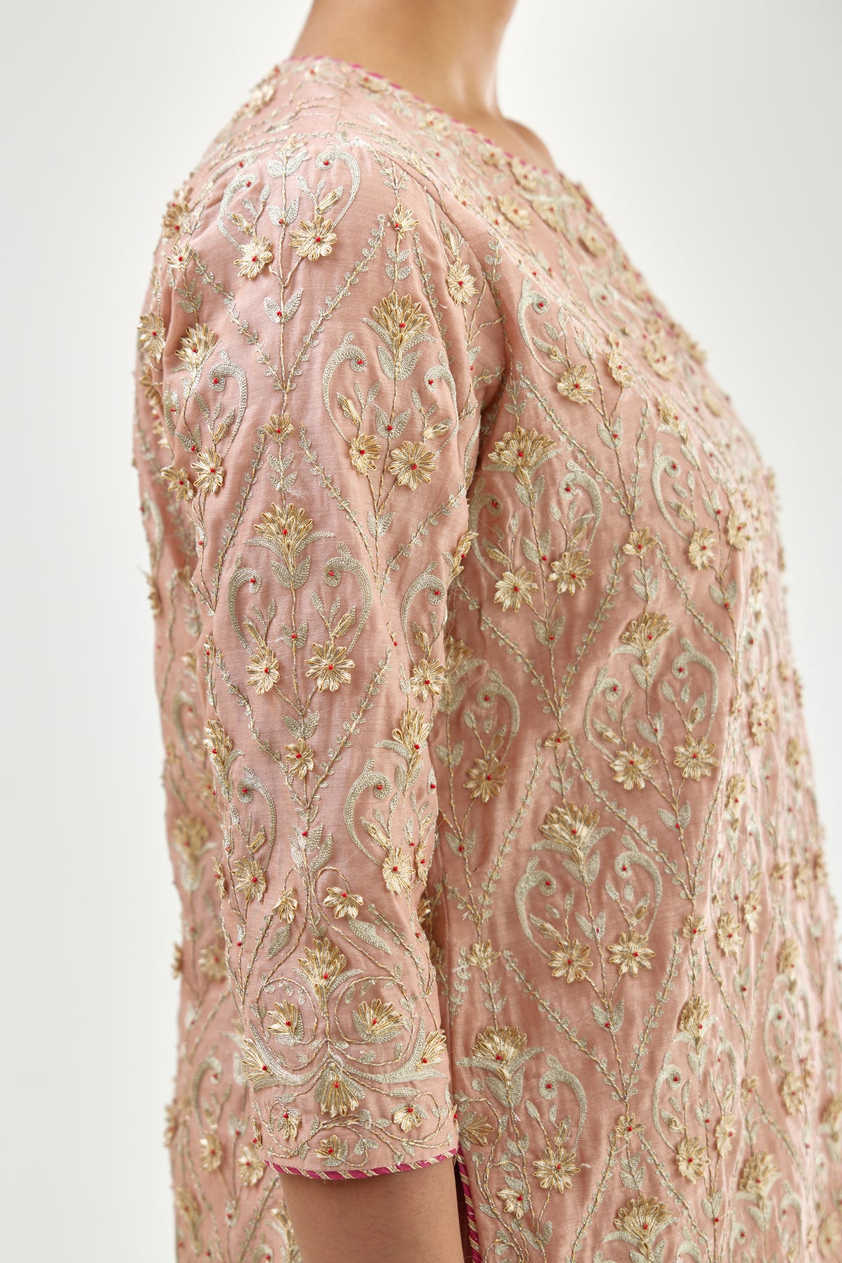 Pink Sharara Set