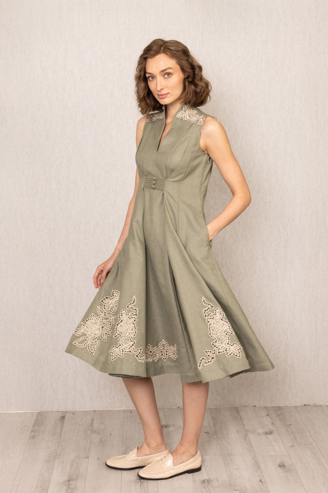 Lima Midi Dress - Ranna Gill - Elahe