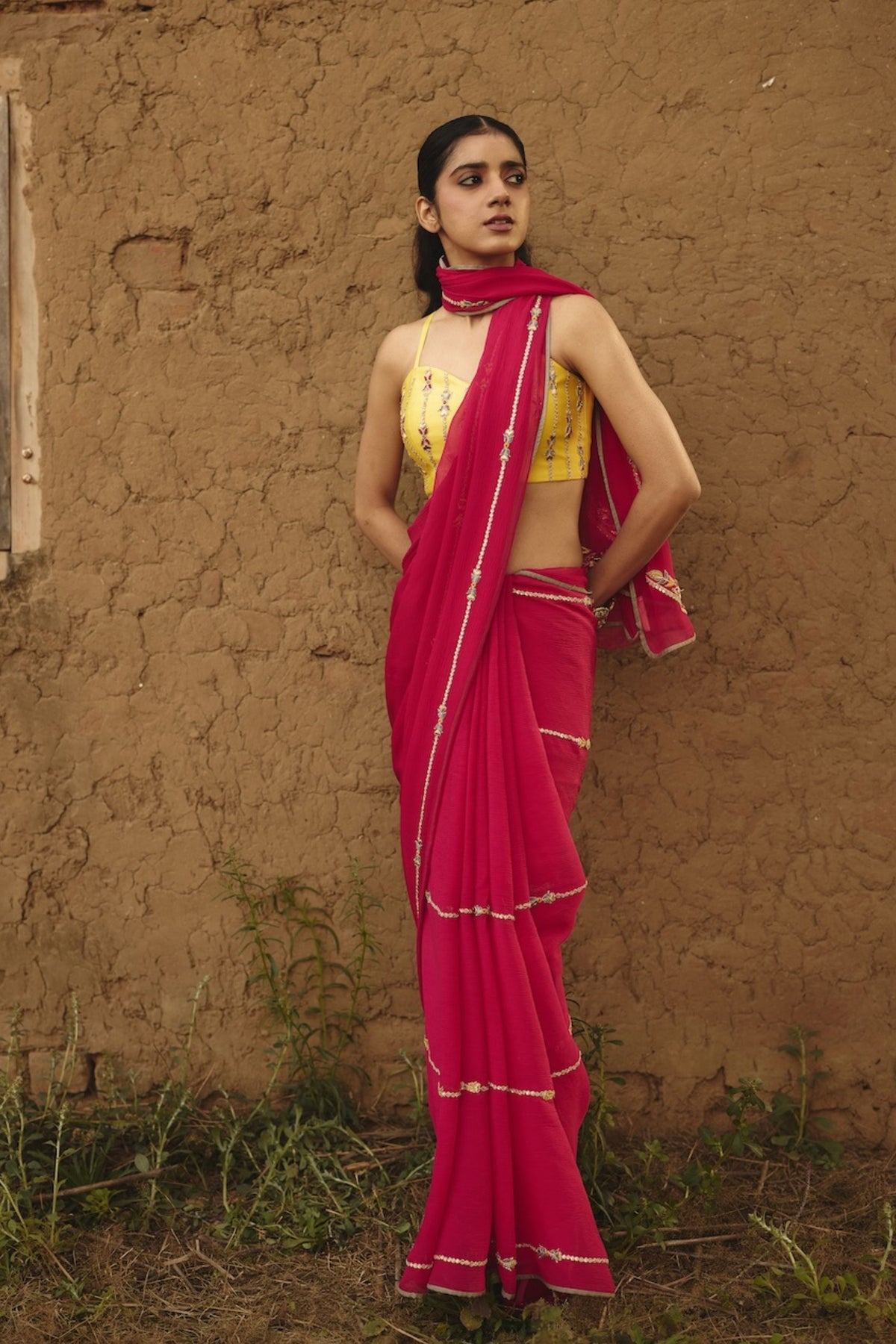 Veda Tishya Cape and Bustier