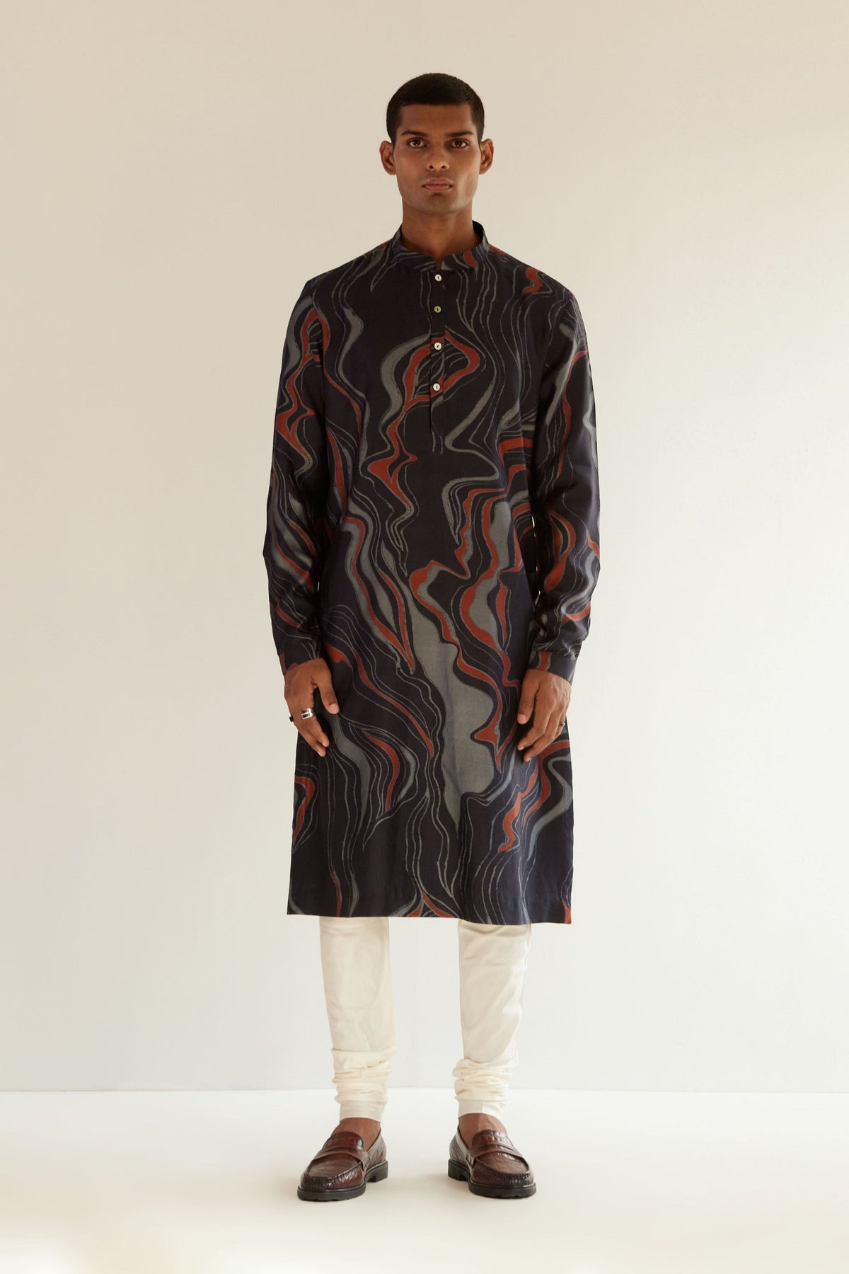 Infinity Print Kurta Set