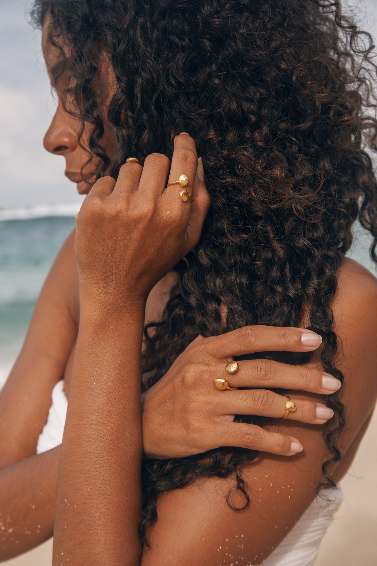Kin Small Silver Ring