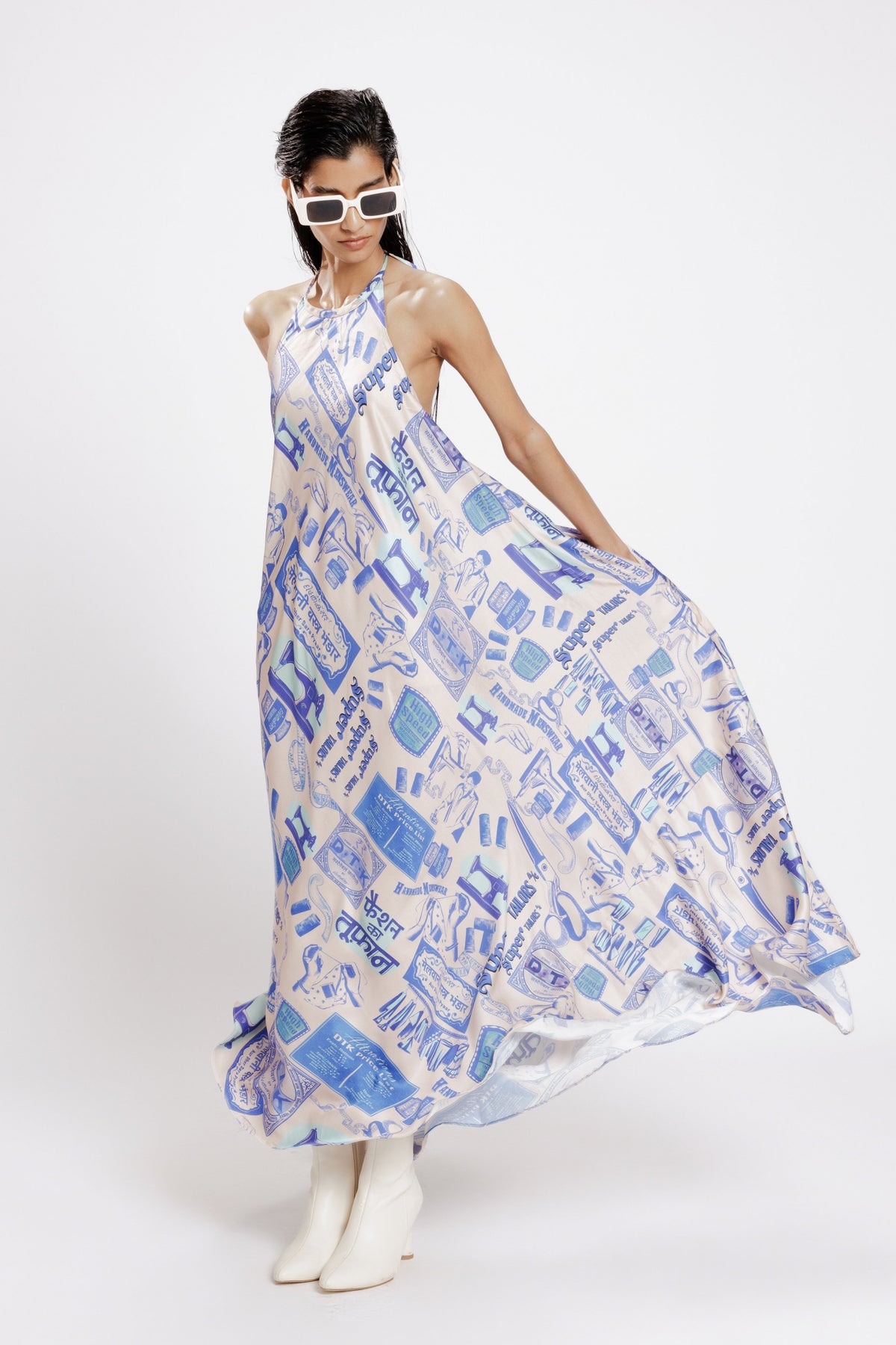 Karkhana Halter Slip Dress