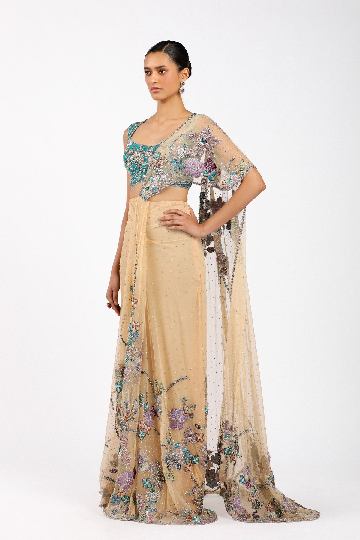 Stella Pre Draped Saree