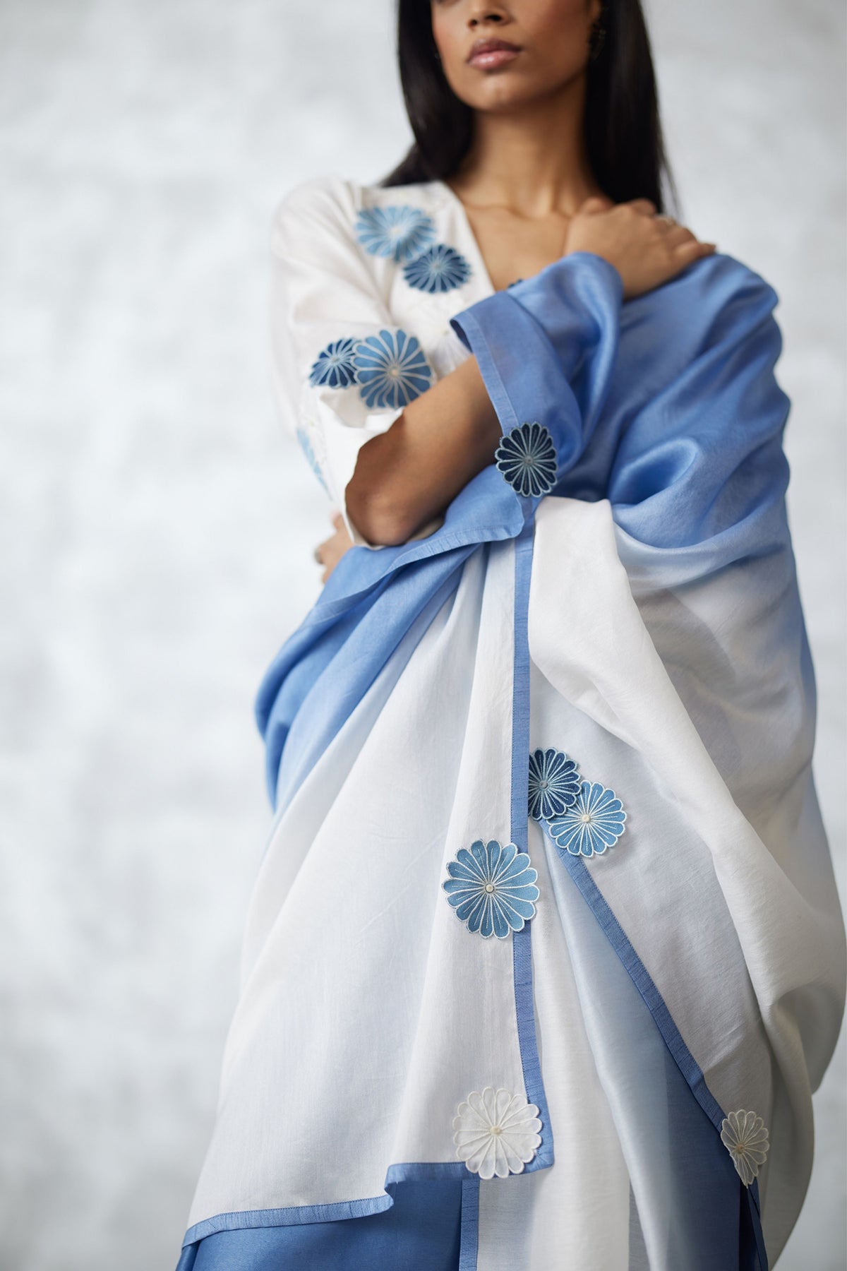 Ivory Ombre Kurta Set