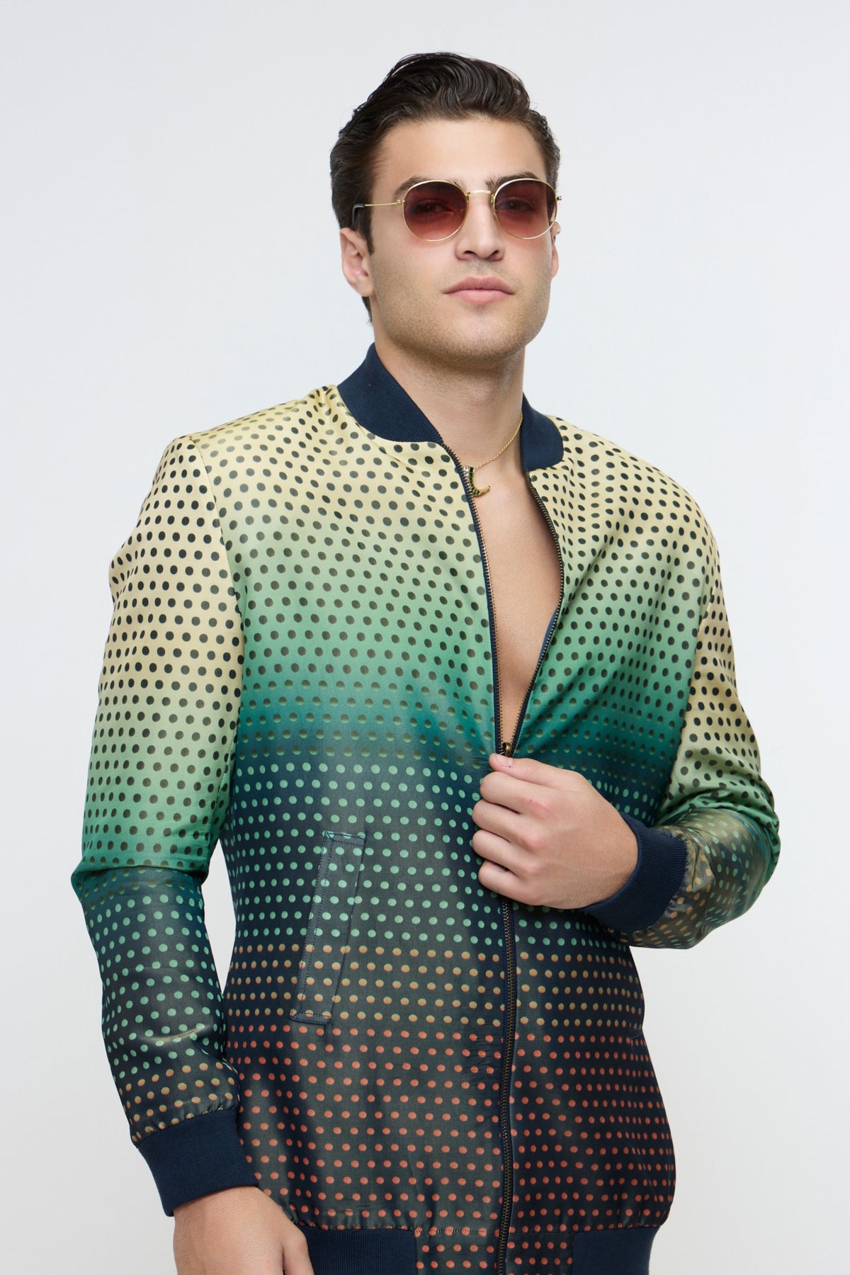 Cavalry Polka Bomber Jacket