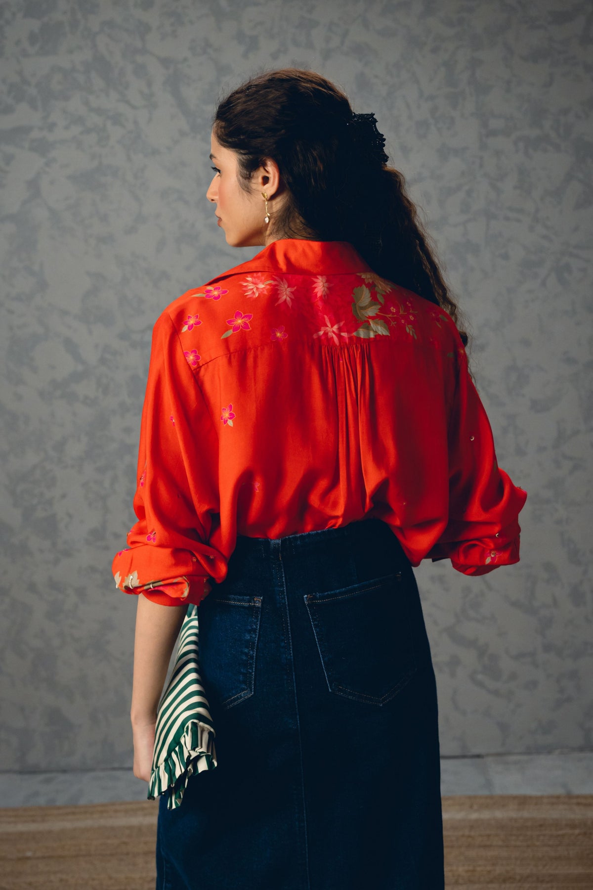 Jade Orange Shirt