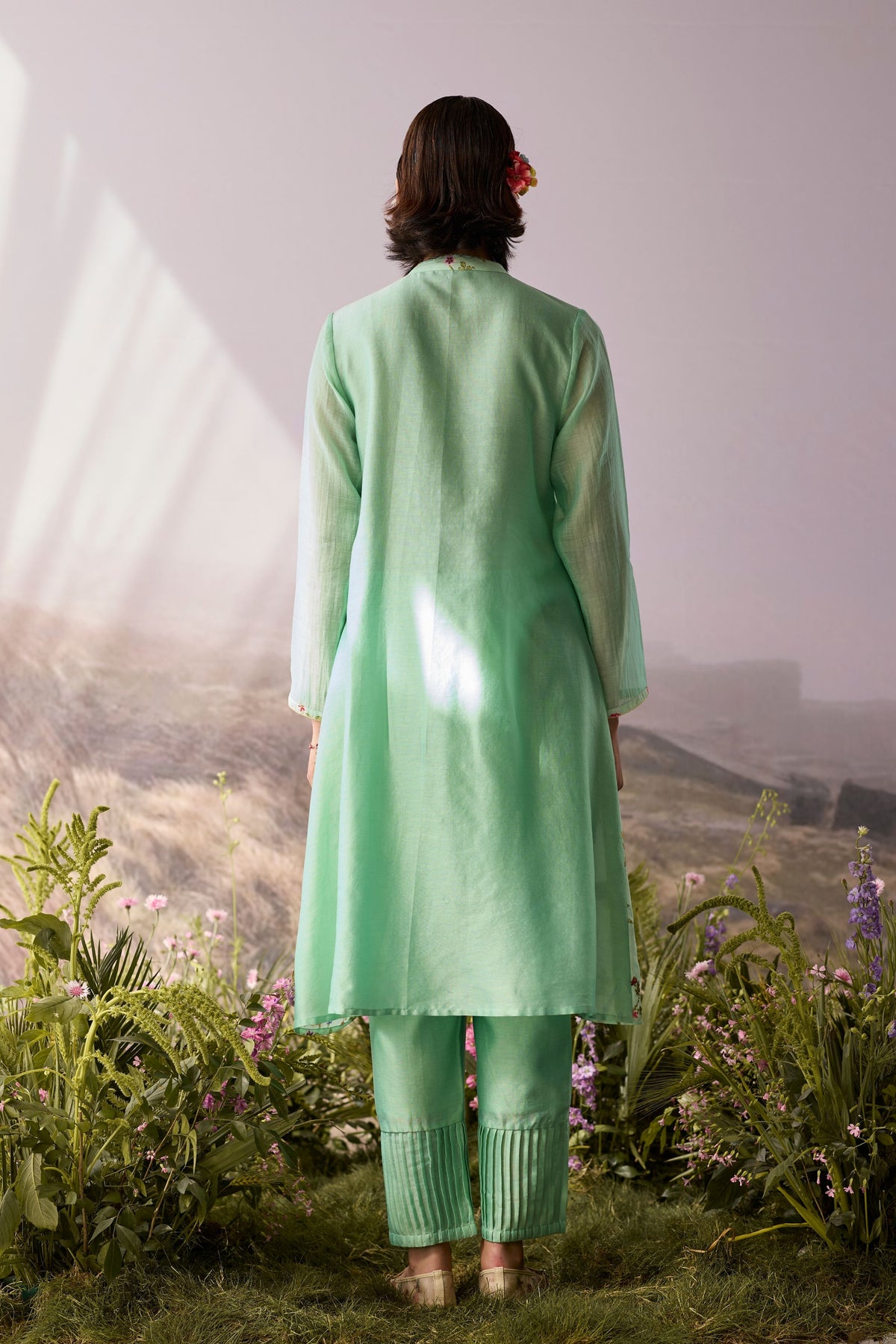 Seaglass Smocked Tunic