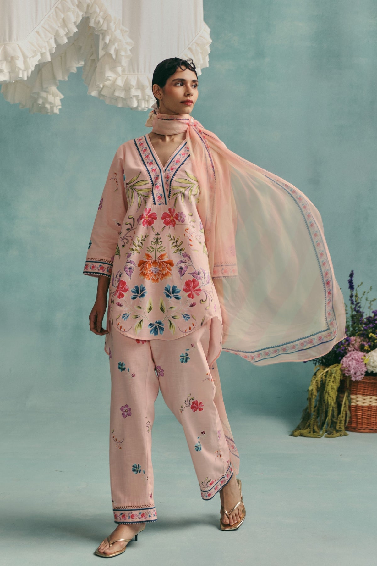 Rose Tunic Set