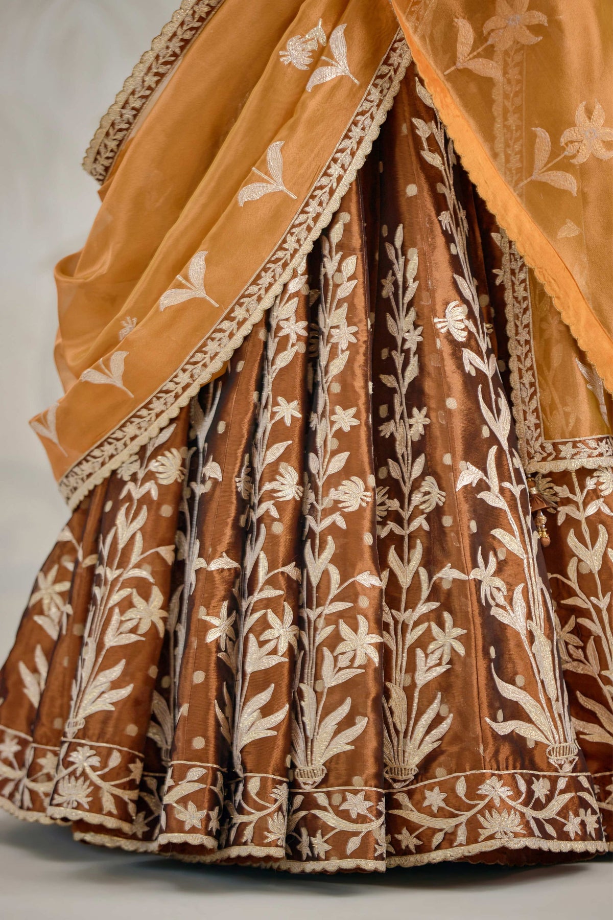 Coffee Brown Lehenga Set