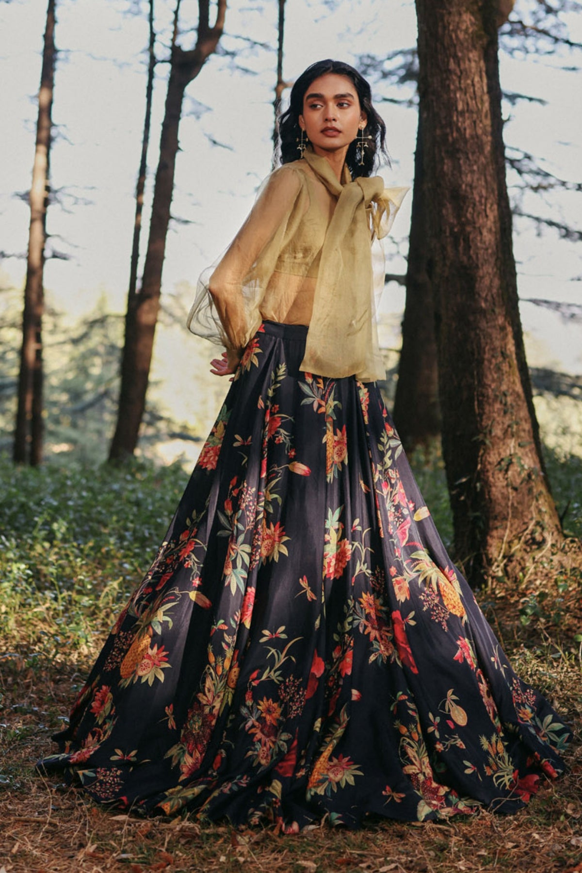 Dragonfly Trail Lehenga Set