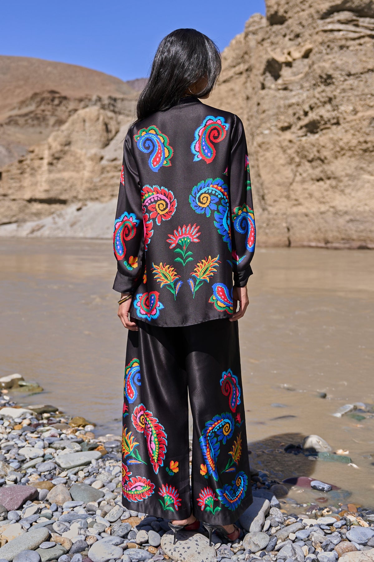 Multicolor Paisley Shirt