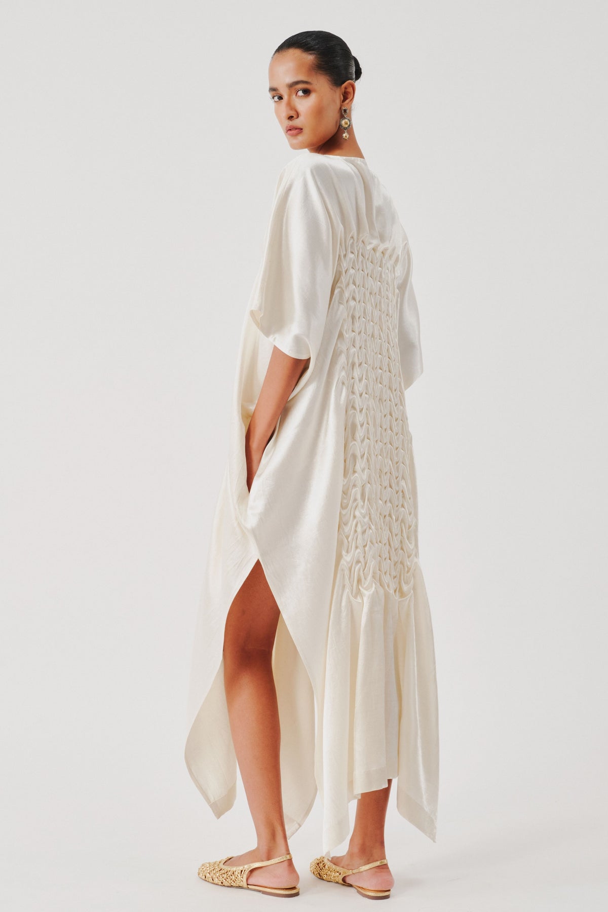 White Coral Dress