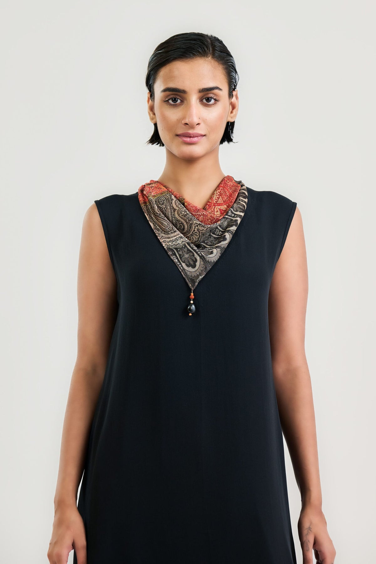 The Jamawar Paisley Foulard